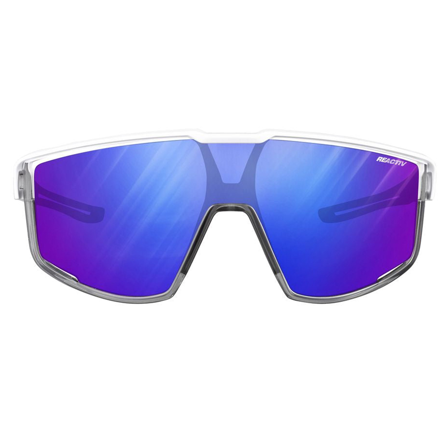 Очки солнцезащитные Julbo Fury White/Matte Gray/Reactiv S1-3/Red/Multilayer Blue