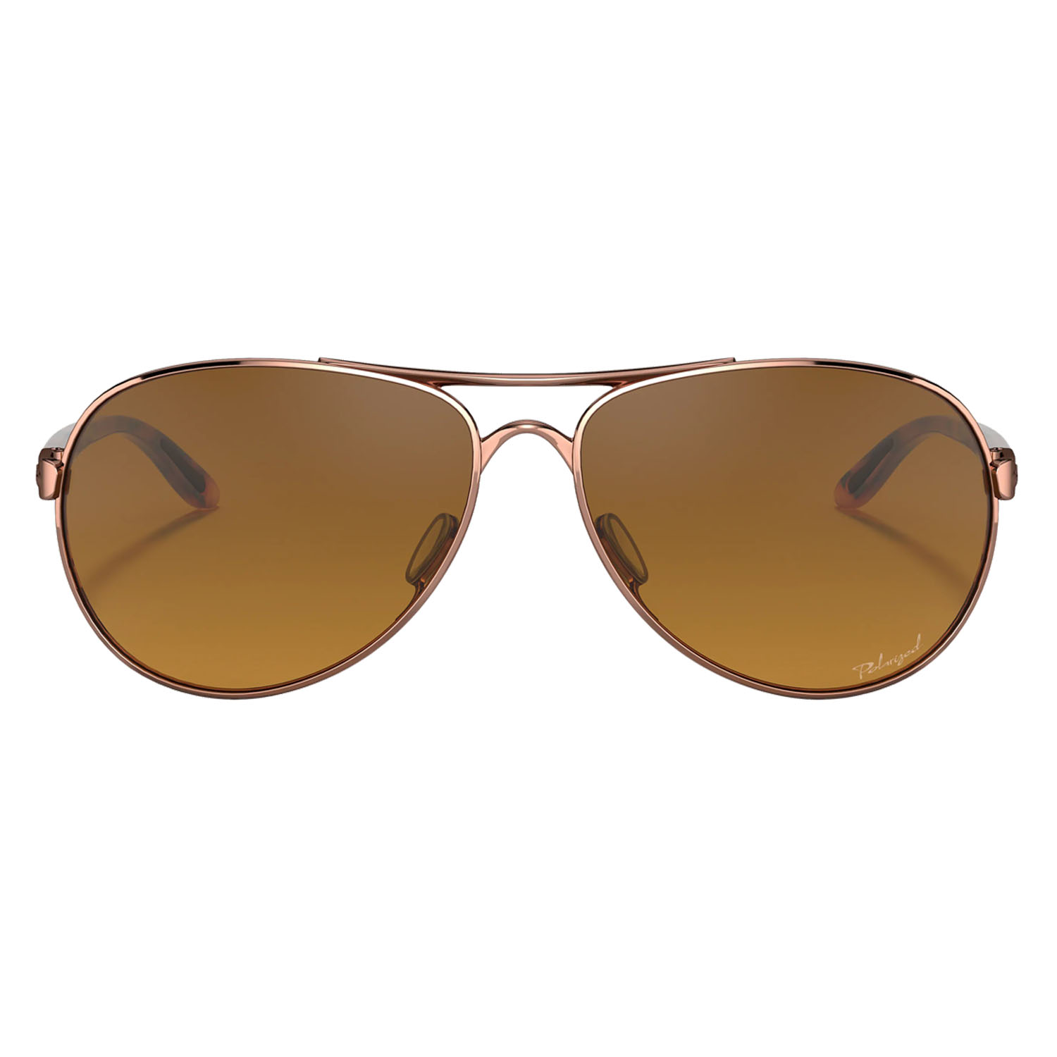 Очки солнцезащитные Oakley Feedback Rose Gold/Brown Gradient Polarized