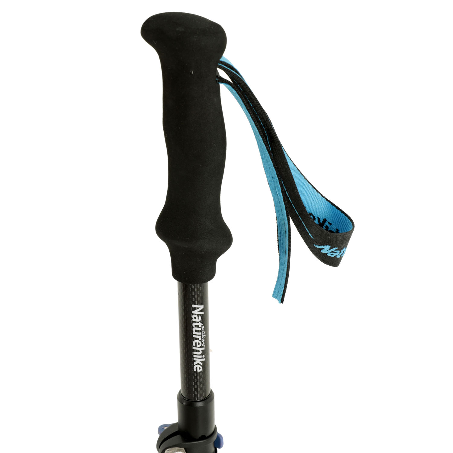 Палка треккинговая Naturehike ST07 all carbon 5-node folding trekking pole Sky Blue