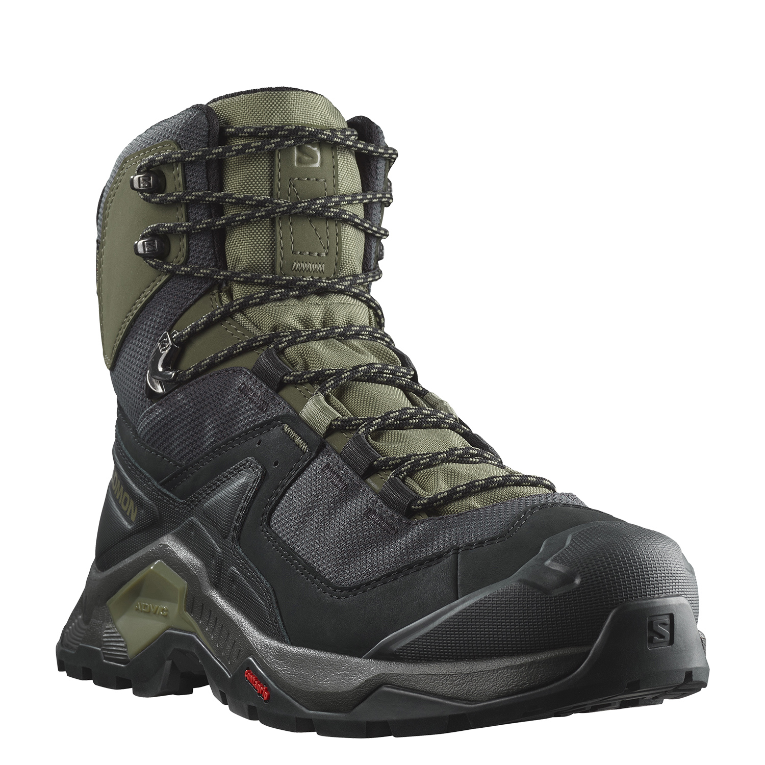 Ботинки SALOMON Quest Element Gtx Black/Deep Lichen Green