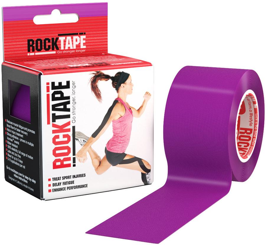 Кинезиотейп Rocktape Classic, 5см х 5м Violet