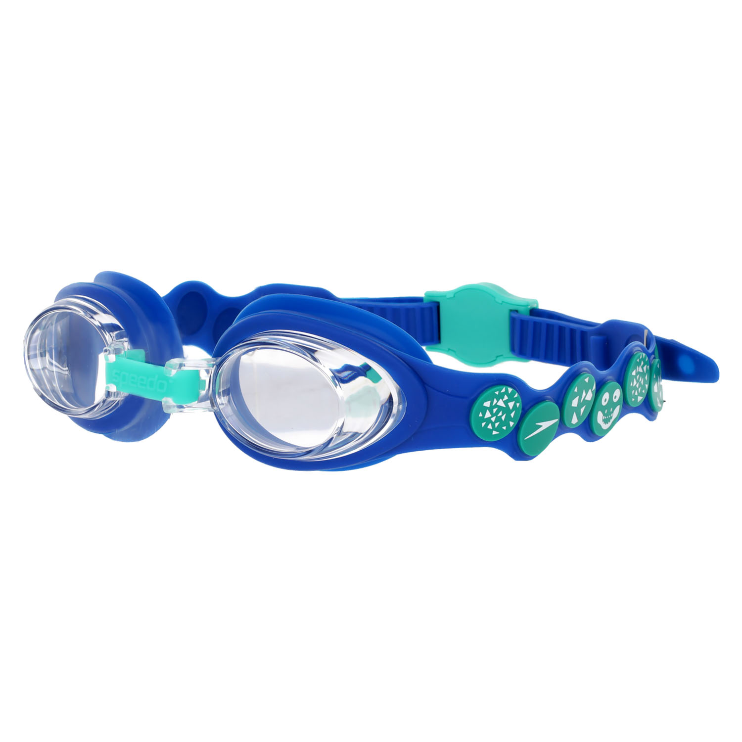 Очки для плавания Speedo Sea Squad Spot Goggle Iu Beautiful Blue/Emerald/Clear