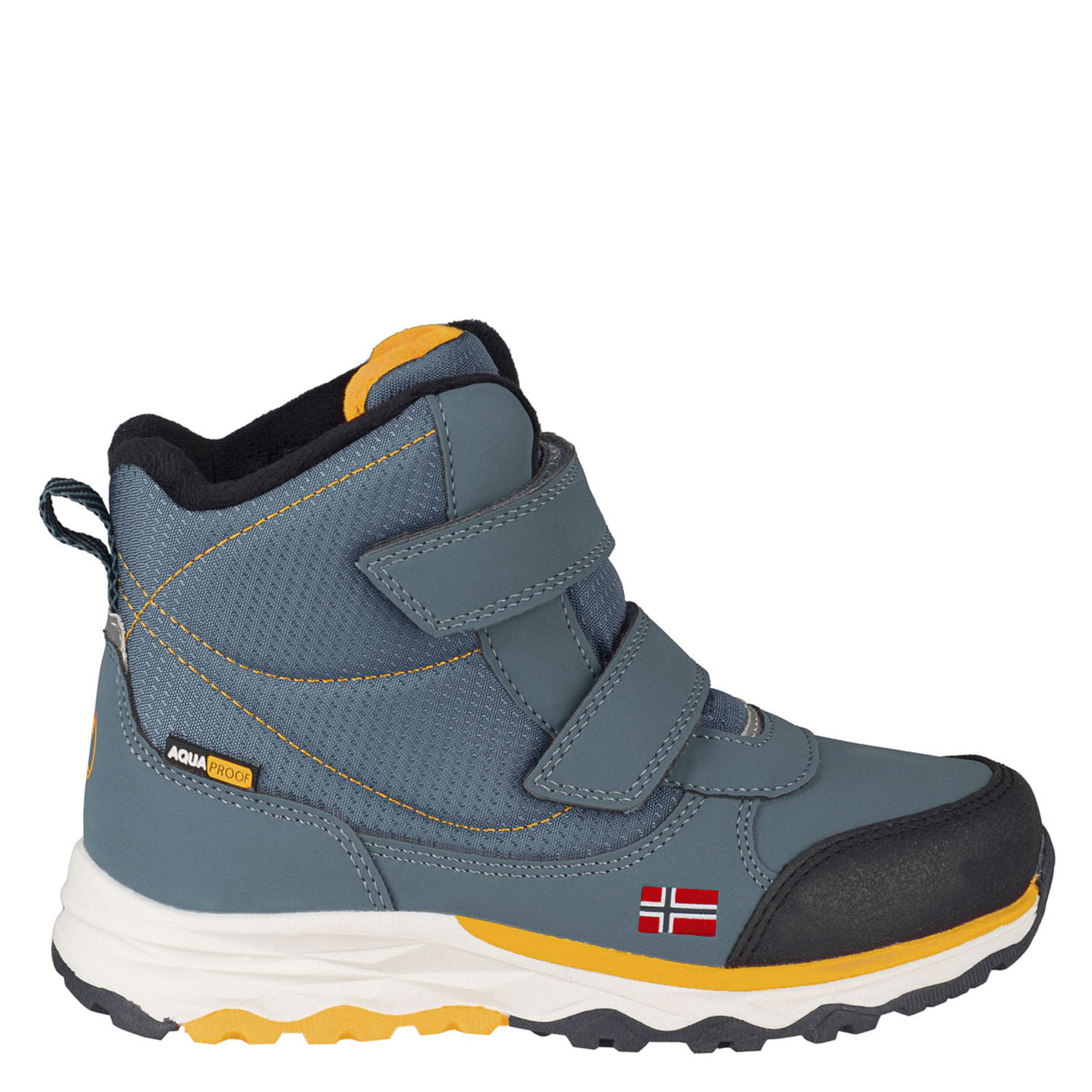 Ботинки детские Trollkids Kids Hafjell Winter Boots Steel Blue/Navy/Mango