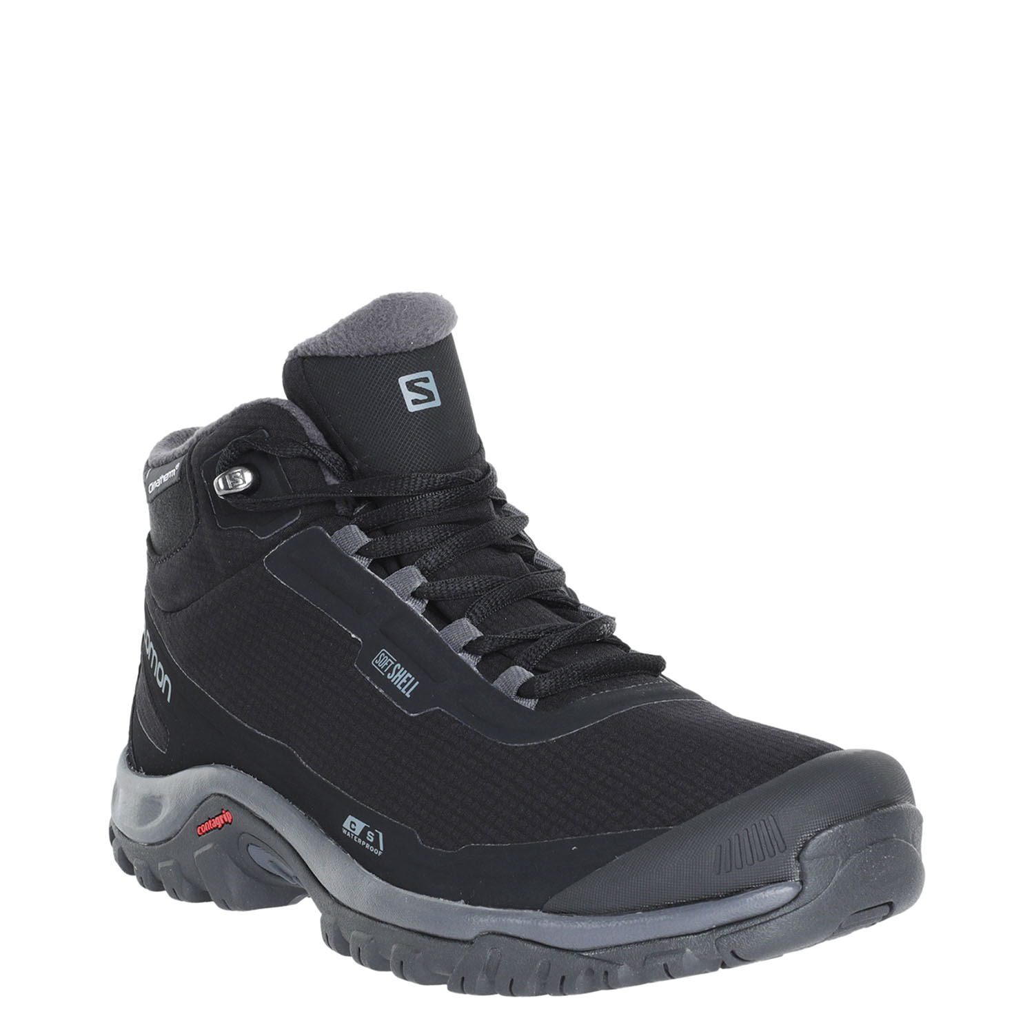 Треккинговые ботинки SALOMON Shelter Cs Wp Black/Ebony