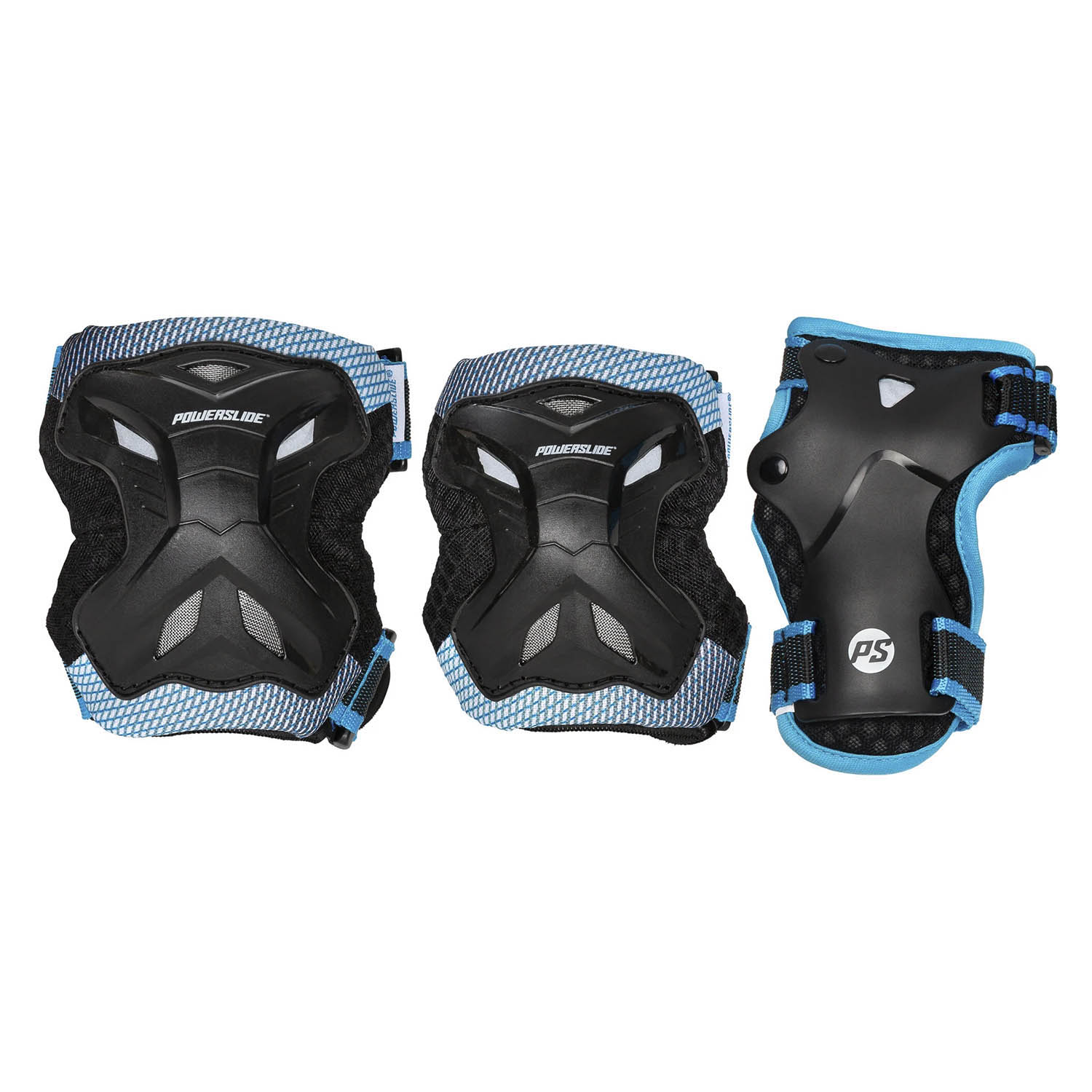 Защита для роликов (3 элемента) Powerslide Kids Pro Boys Set Black/Blue