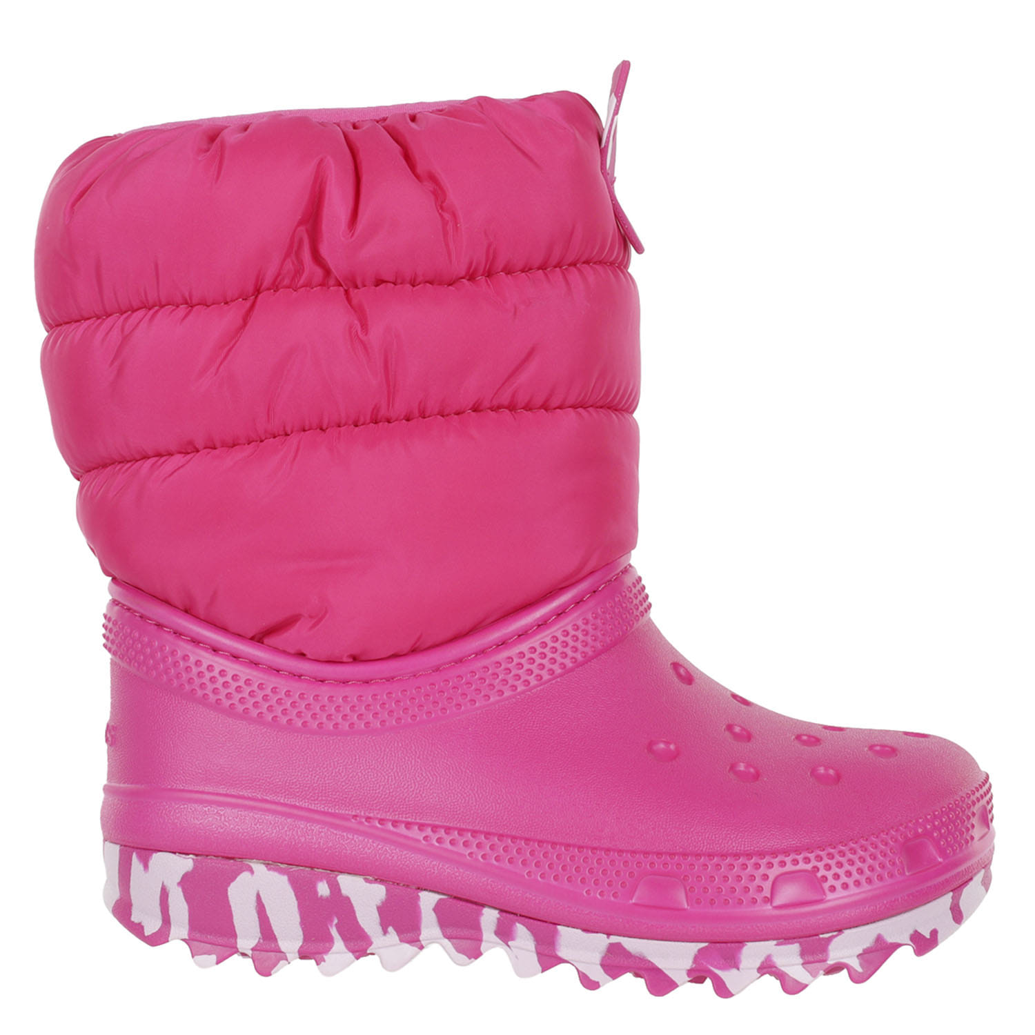 Сапоги детские Crocs Classic Neo Puff Boot K Candy Pink