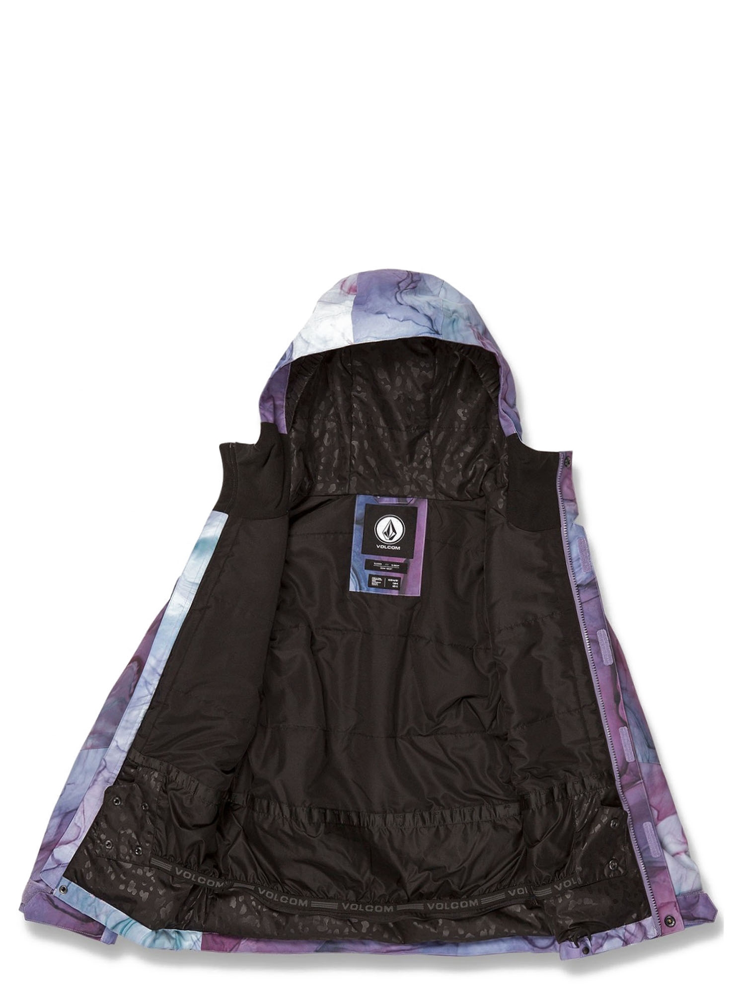 Куртка сноубордическая детская Volcom SASS'N'FRAS INS JACKET GLACIER INK