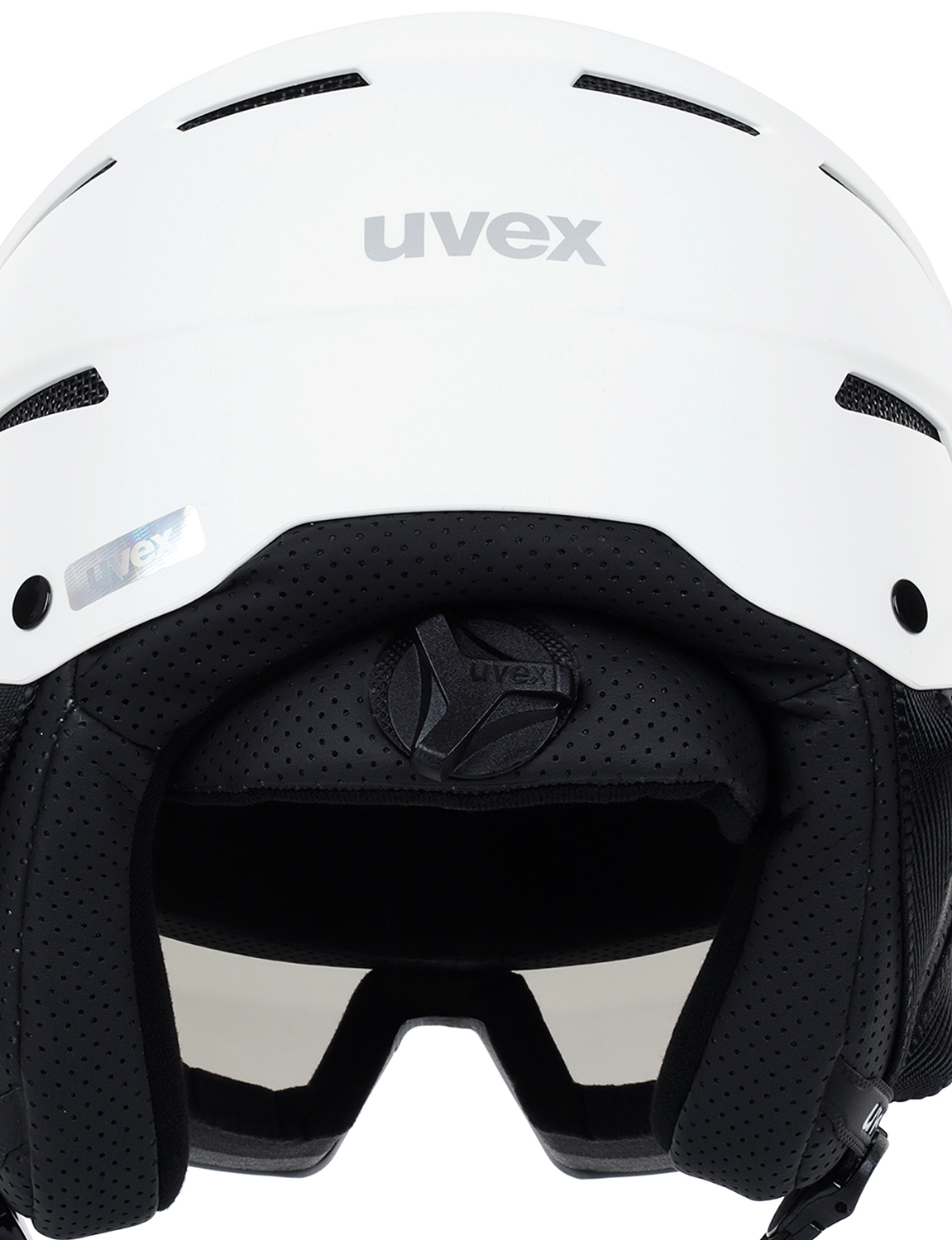 Шлем с визором UVEX Instinct Visor White-Black Matt