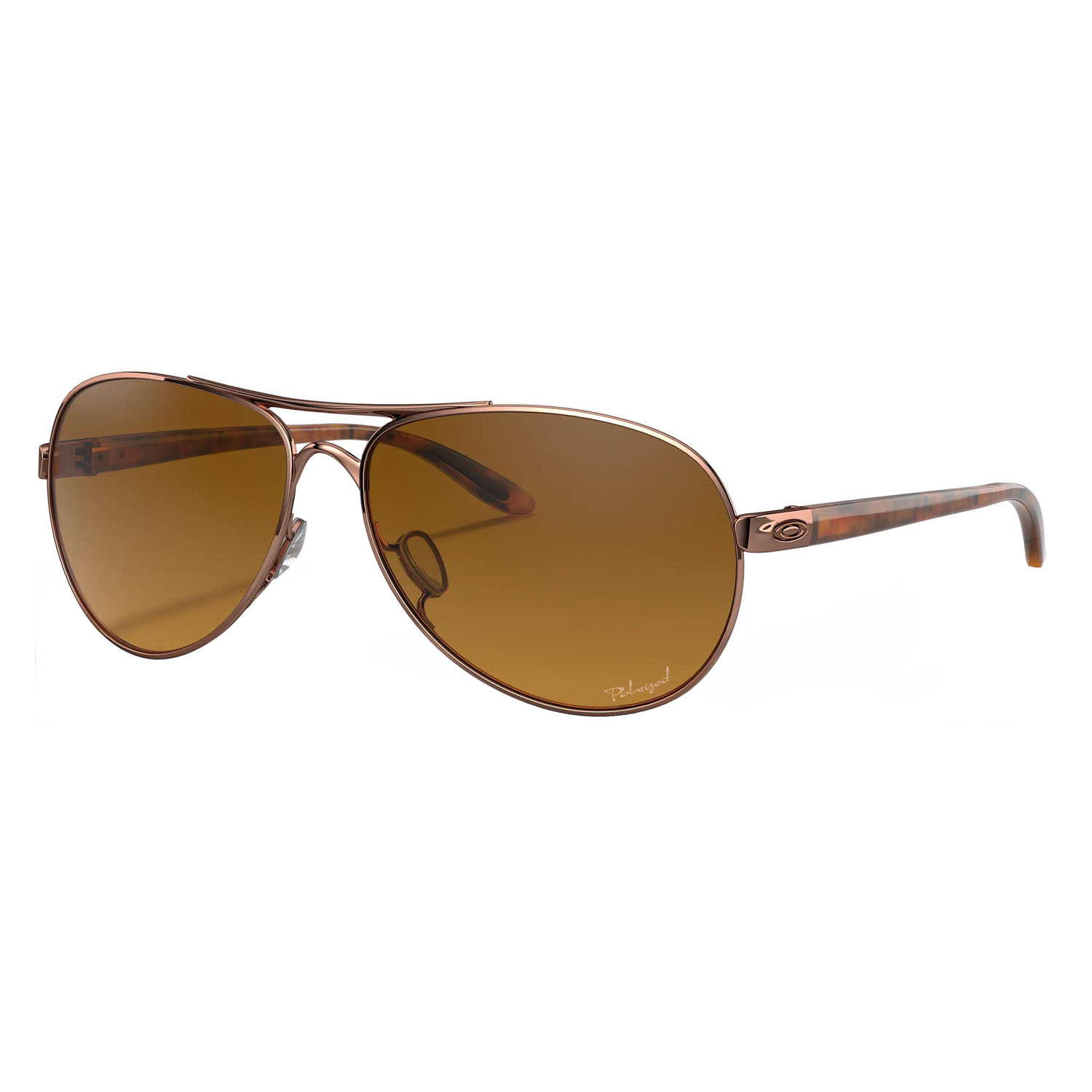 Очки солнцезащитные Oakley Feedback Rose Gold/Brown Gradient Polarized