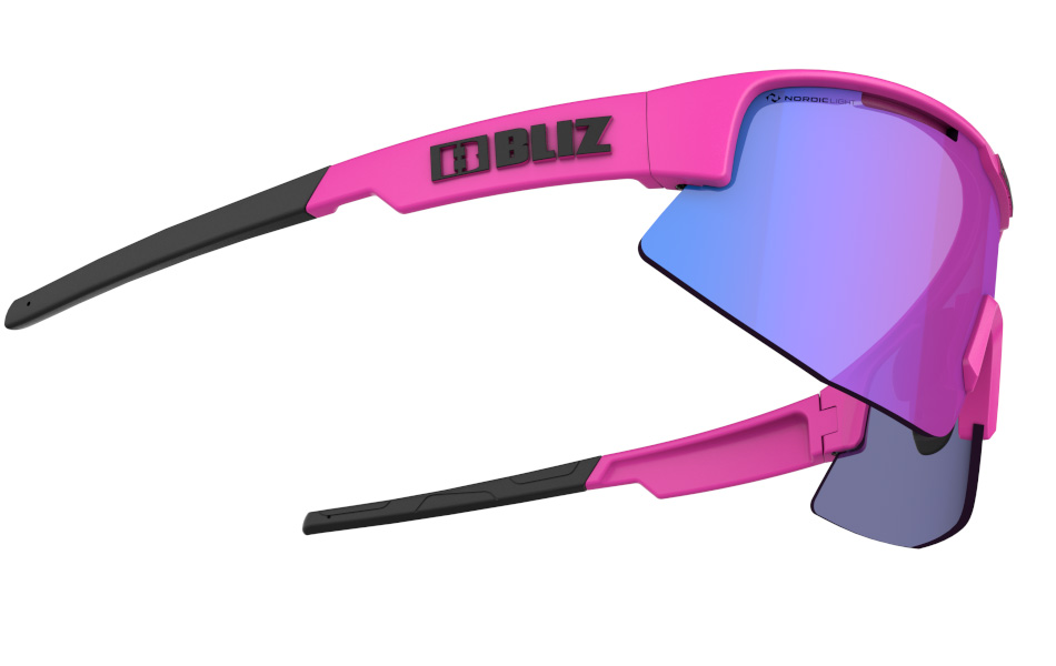 Очки солнцезащитные BLIZ 2022-23 Matrix Nano Optics S2 Neon Pink Nordic Light