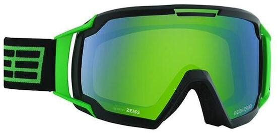 Очки горнолыжные Salice 618DARWF BLACK-GREEN/RW GREEN