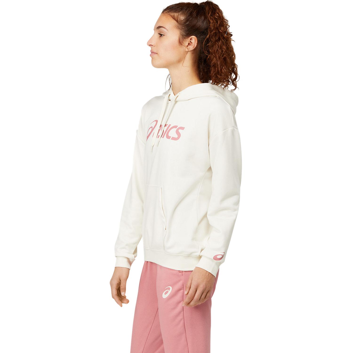 Толстовка беговая Asics Big Asics Oth Hoodie Birch/Smokey Rose