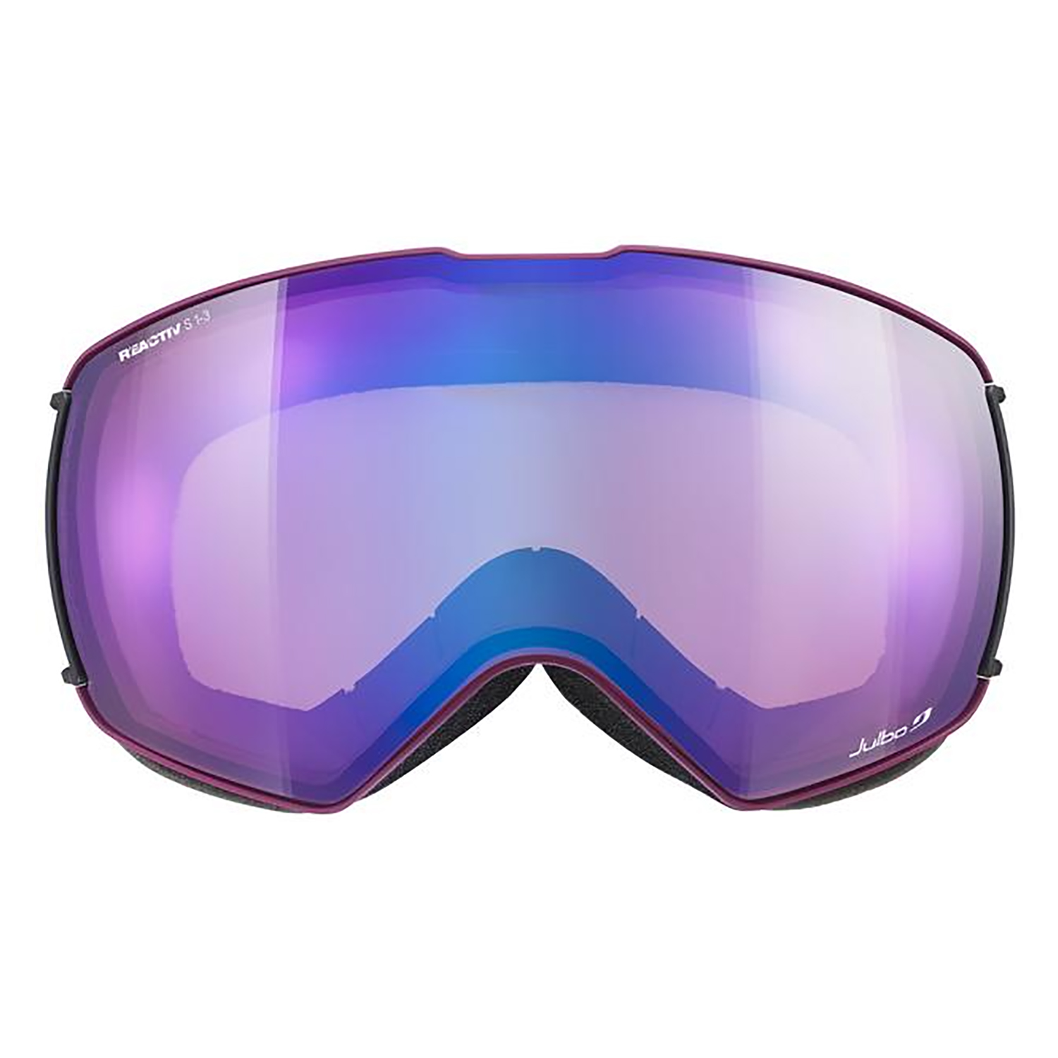 Маска горнолыжная Julbo Light Year Reactiv S1-3 Black/Purple/Blue Flash