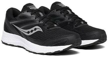 saucony black and white