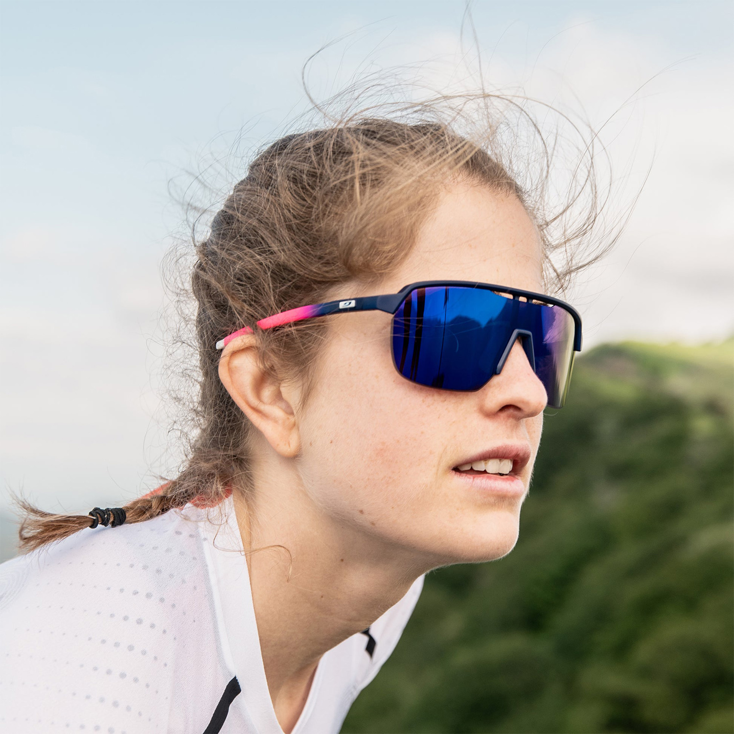 Очки солнцезащитные Julbo Frequency Purple/Pink/Reactiv S1-3/Red/Multilayer Blue