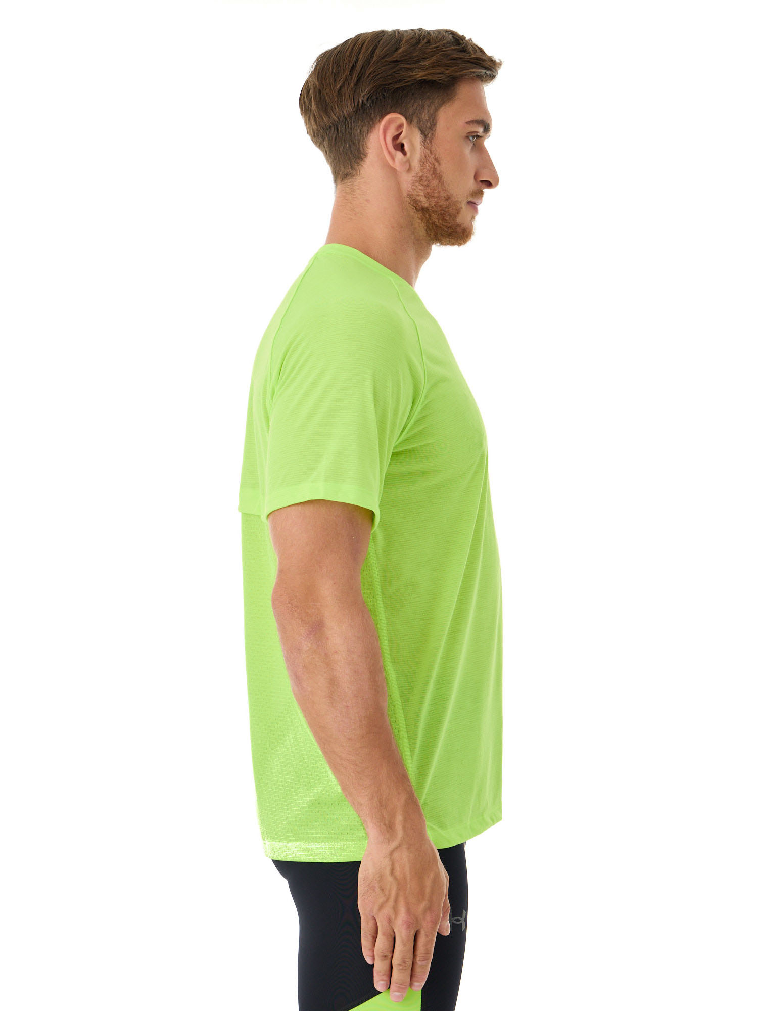 Футболка беговая Under Armour Streaker Lime Surge/Black