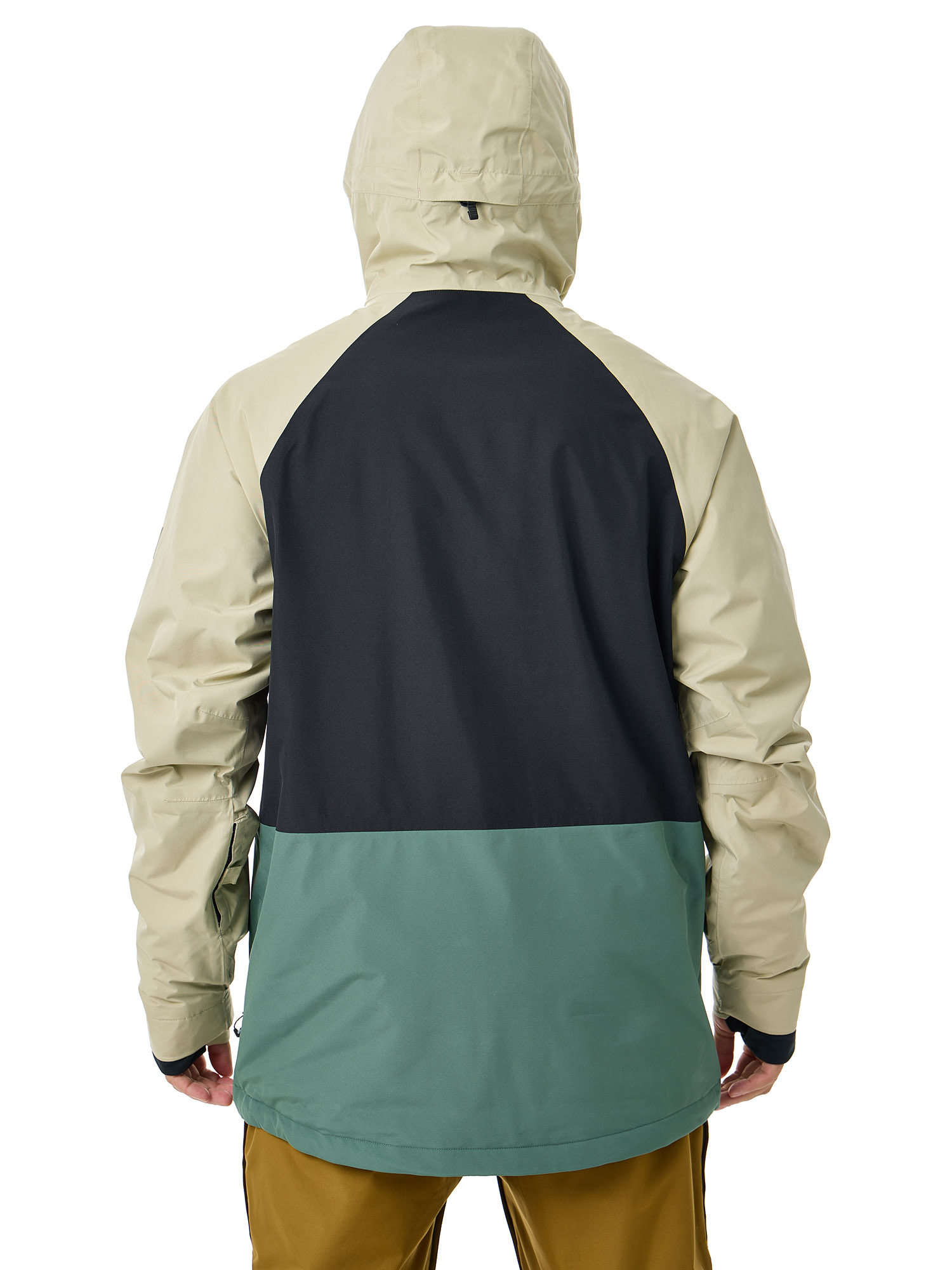 Куртка сноубордическая 686 Gore-Tex Core Insulated Putty Blk/Cypress Green