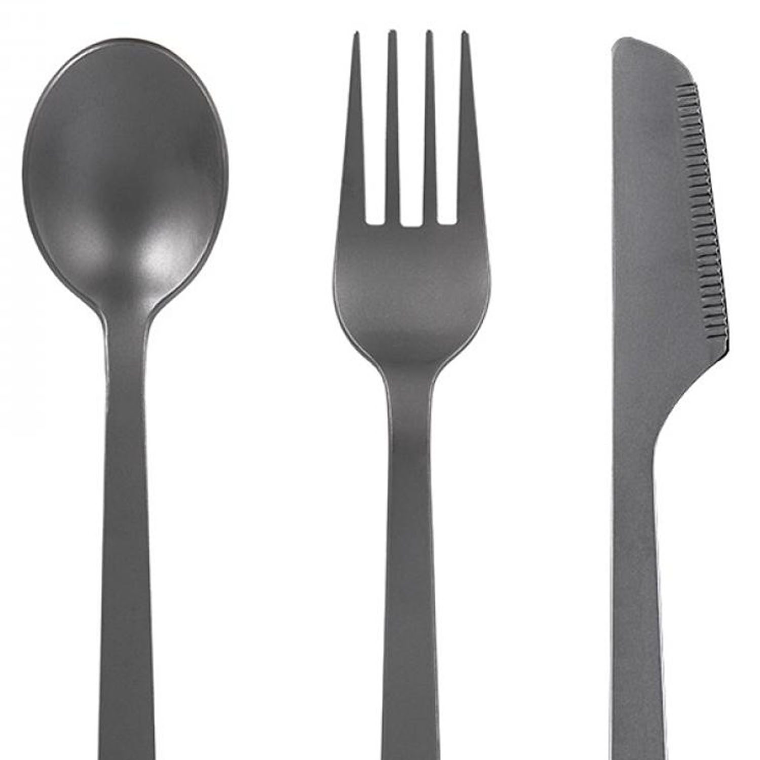 Столовые приборы Naturehike Tzd11 Titanium Cutlery Set Titanium