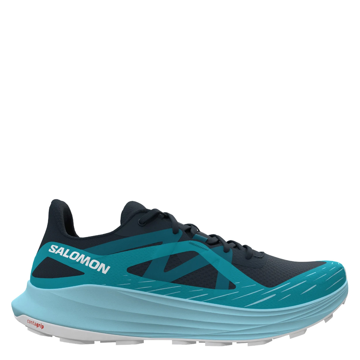 Кроссовки SALOMON Ultra Flow Carbon/Peacock Blue/White