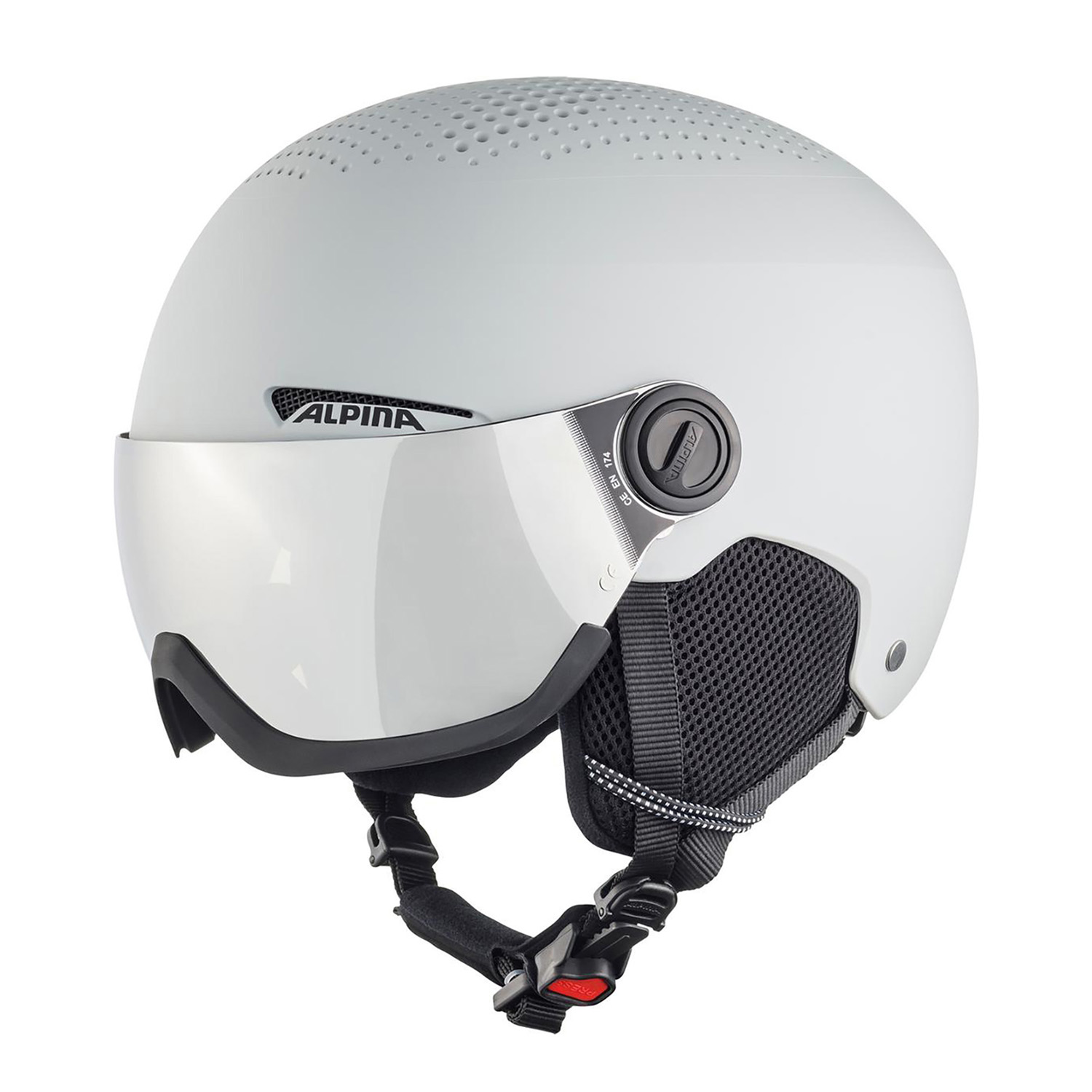 Шлем ALPINA Arber Visor Q-Lite Grey Matt