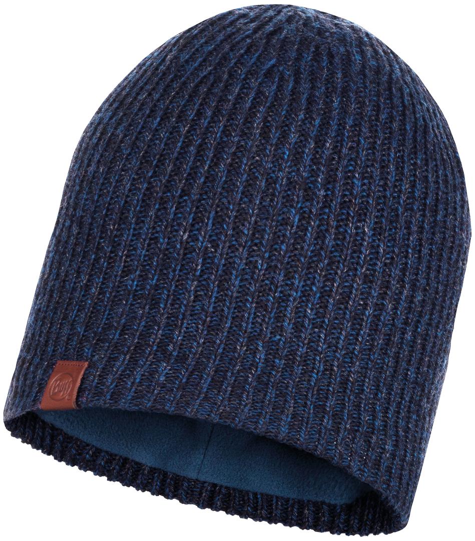 blue fleece hat