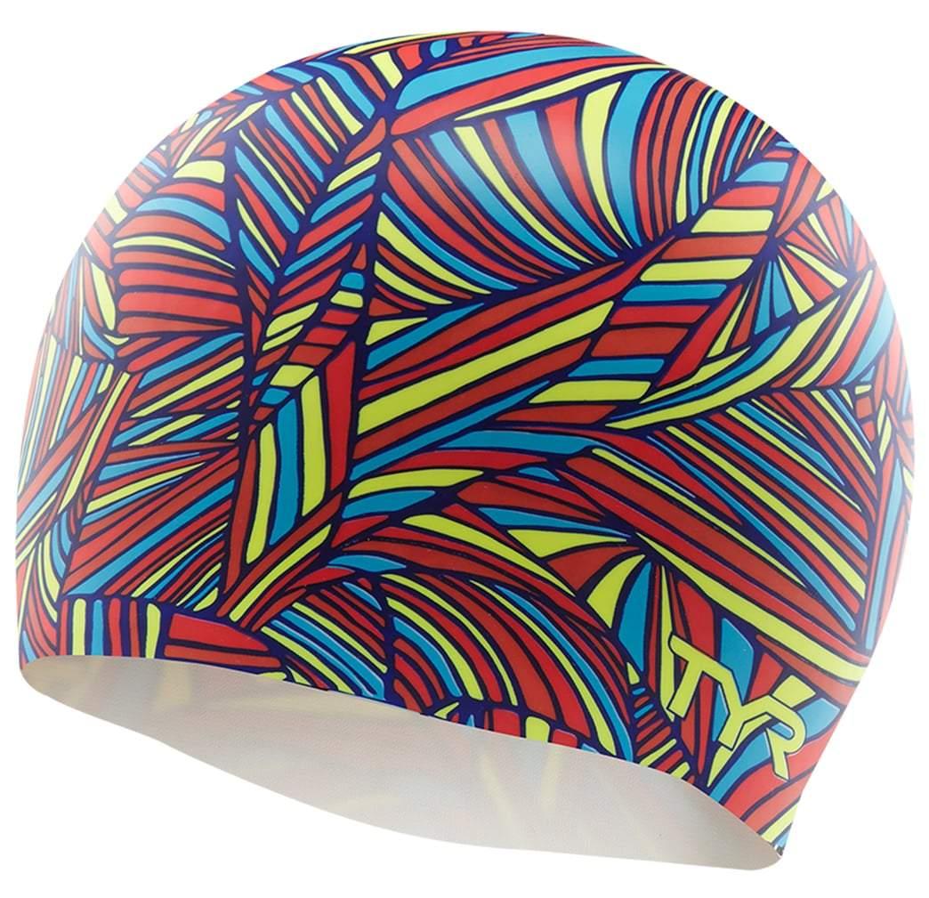 Шапочка для плавания TYR Prism Silicone Swim Cap Мульти