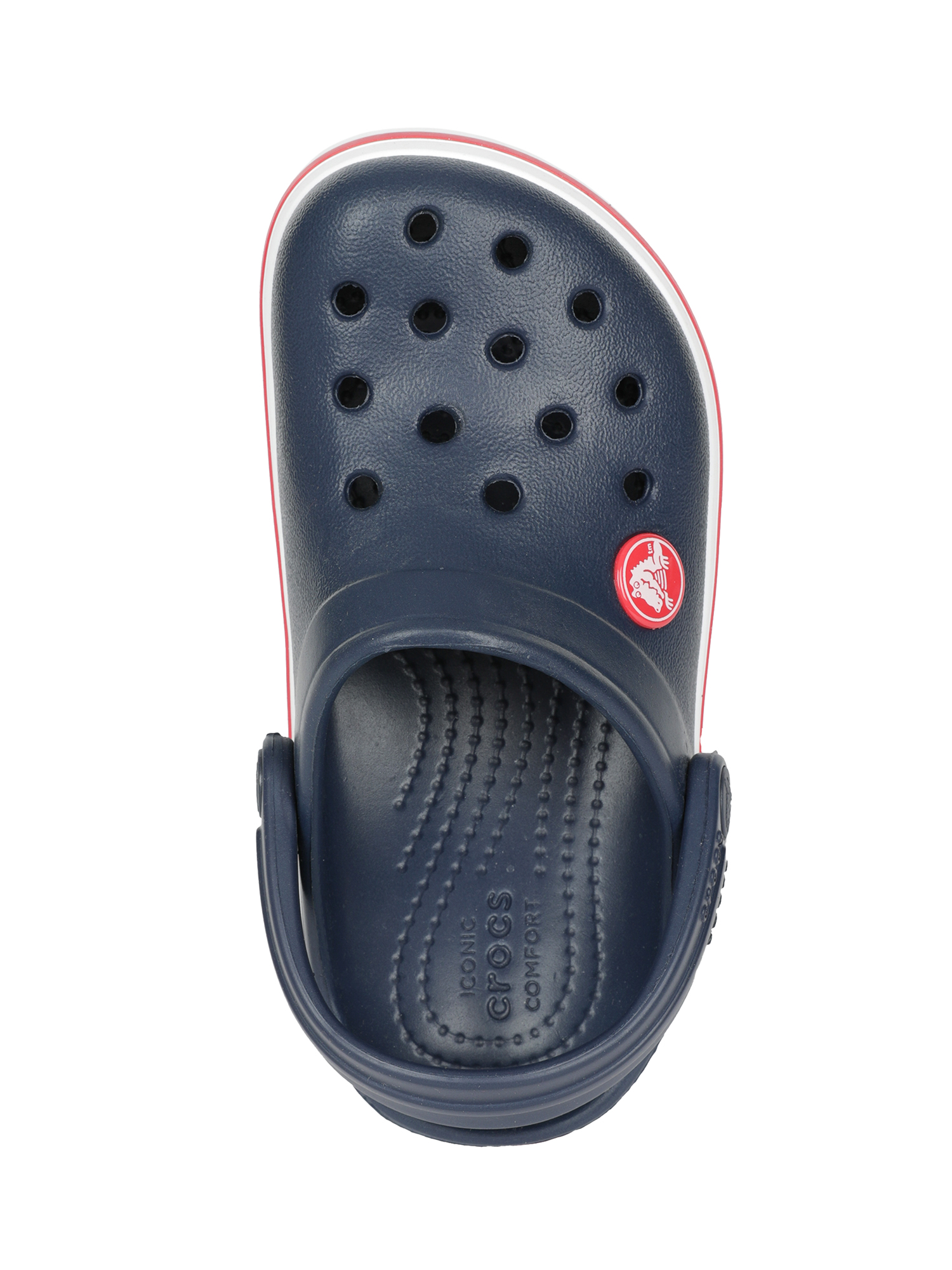 Crocs blue cheap and red