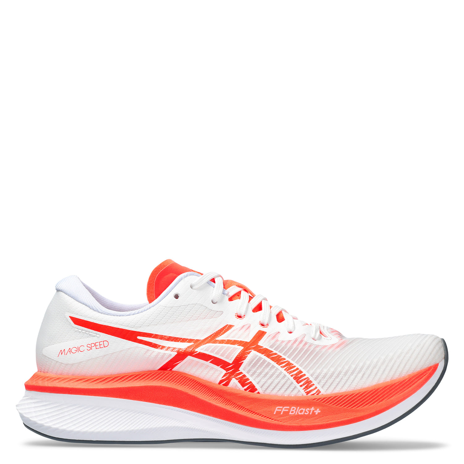 Asics Magic Speed 3 White Sunrise Red