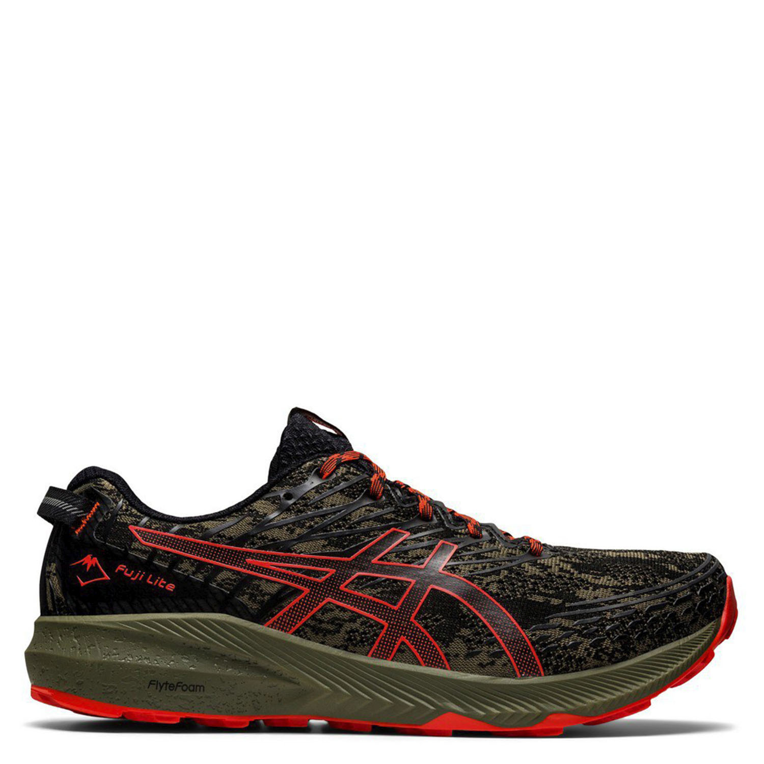 Asics Fuji Lite 3 Mantle Green Cherry Tomato