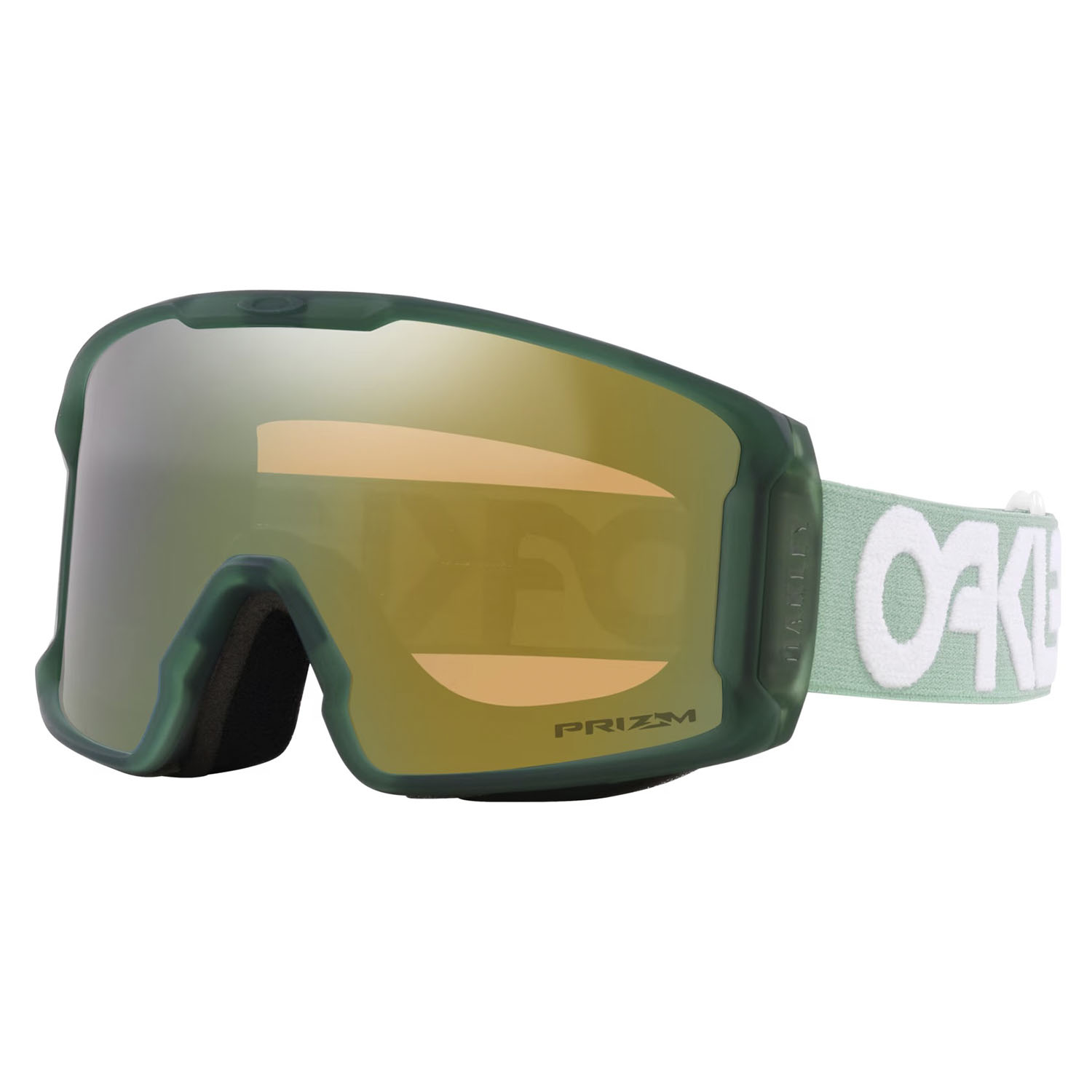 Маска горнолыжная OTG Oakley Line Miner M Matte B1B Jade/Prizm Sage Gold Iridium