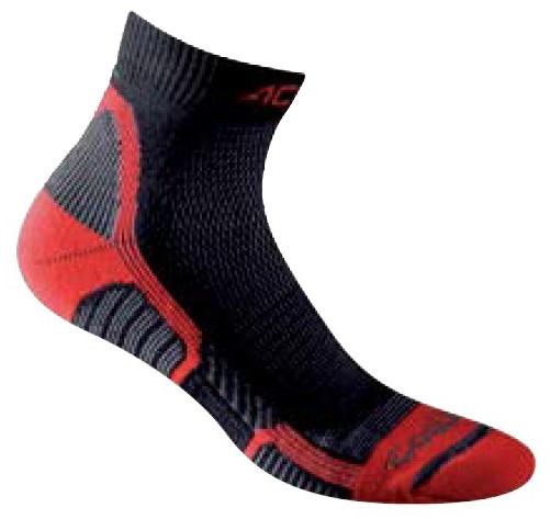 Носки Accapi Trekking Touch Quarter Black/Red