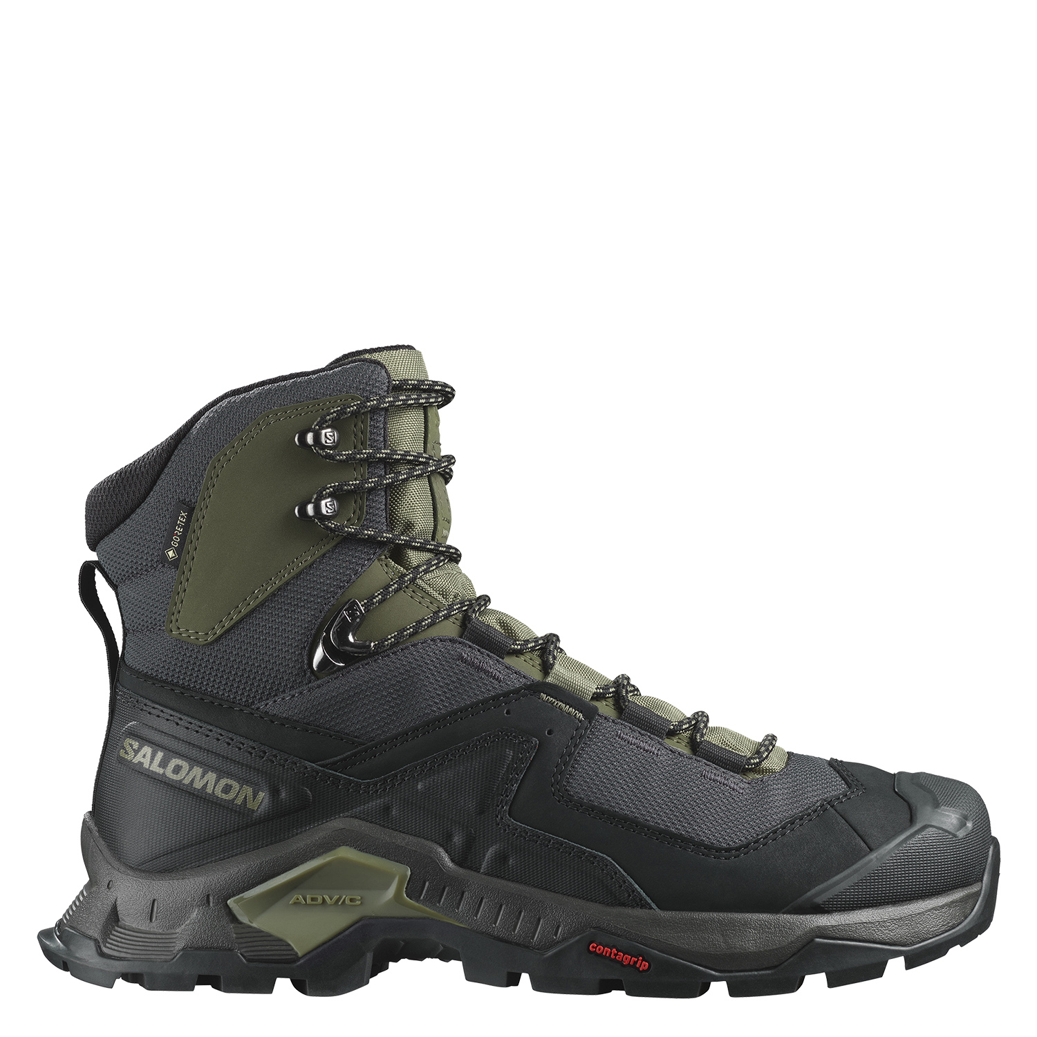 Ботинки SALOMON Quest Element Gtx Black/Deep Lichen Green