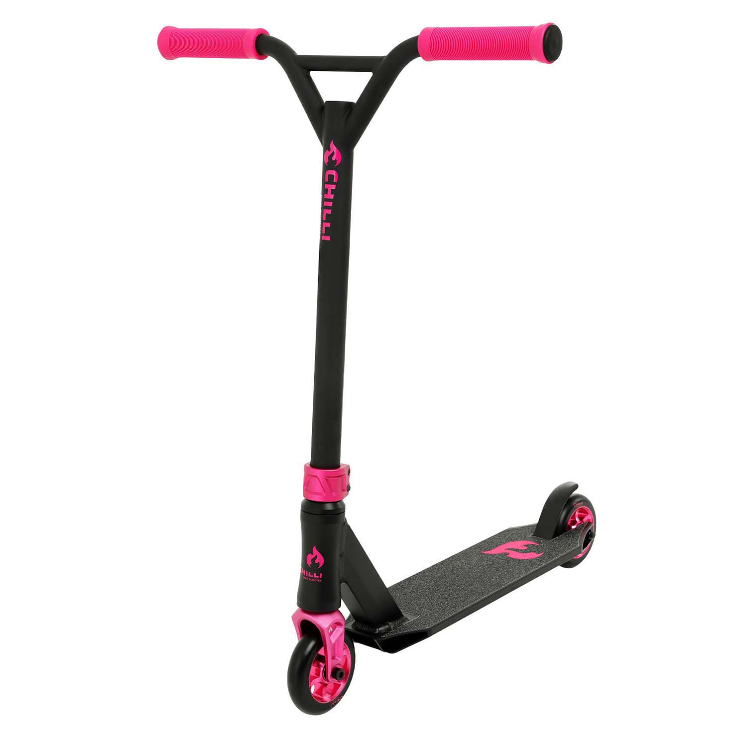 Самокат трюковой Chilli Pro Scooter 3000 Black/Pink