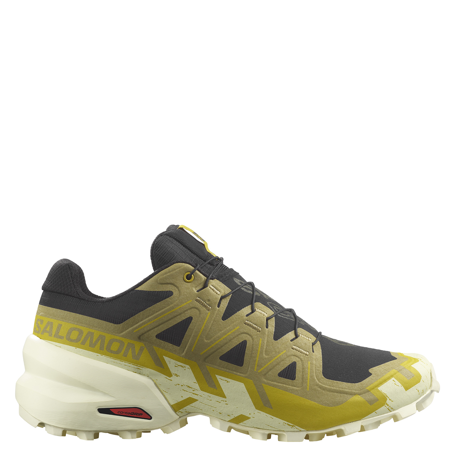 Кроссовки SALOMON Speedcross 6 Black/Cress Green/Transparent Yellow