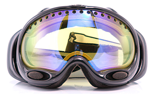 Oakley A-Frame Snow Jet Black HI Yellow 