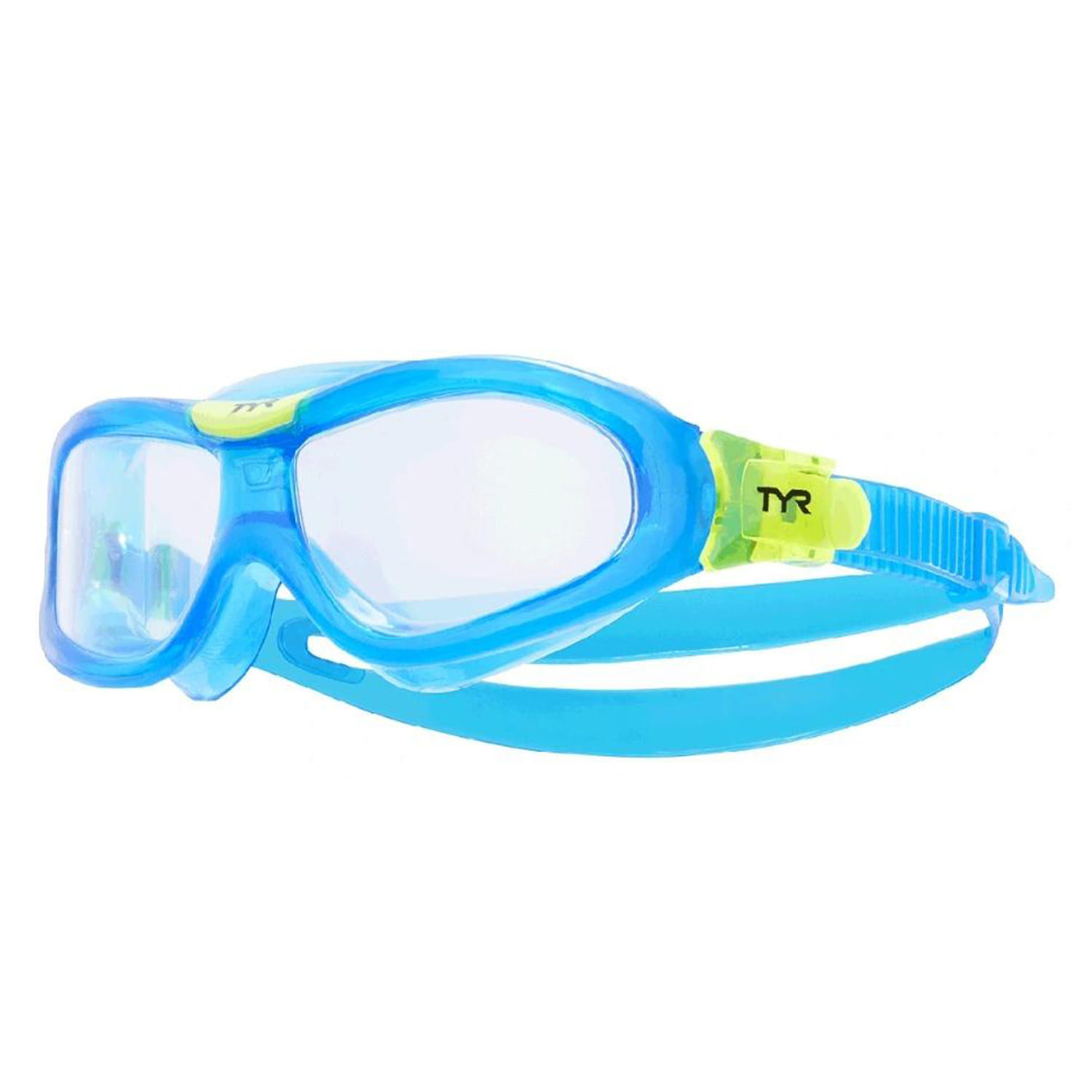 Полумаска для плавания TYR Orion Swim Mask Kids Голубой