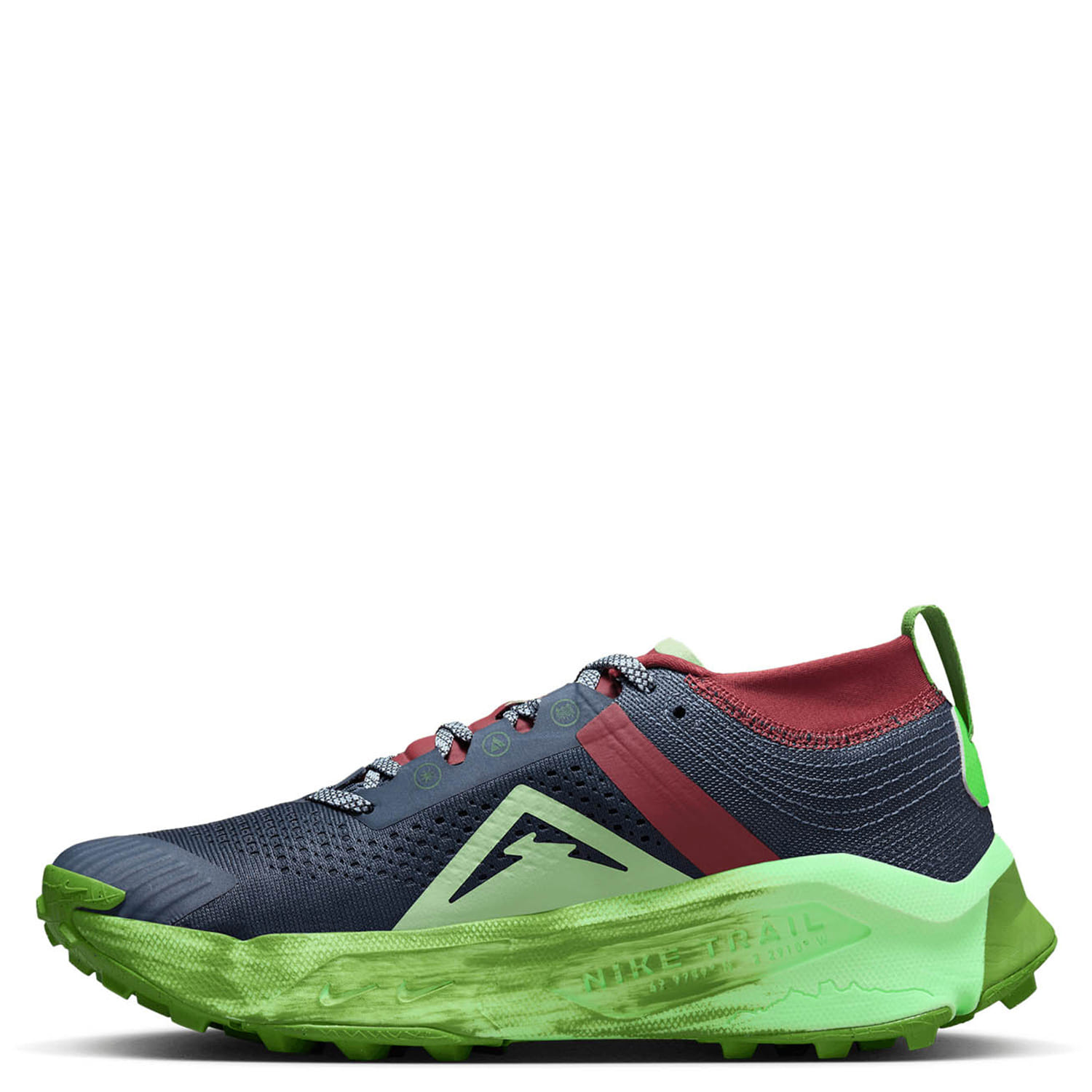 Nike Zoomx Zegama Trail Thunder Blue Summit White Chlorophyll