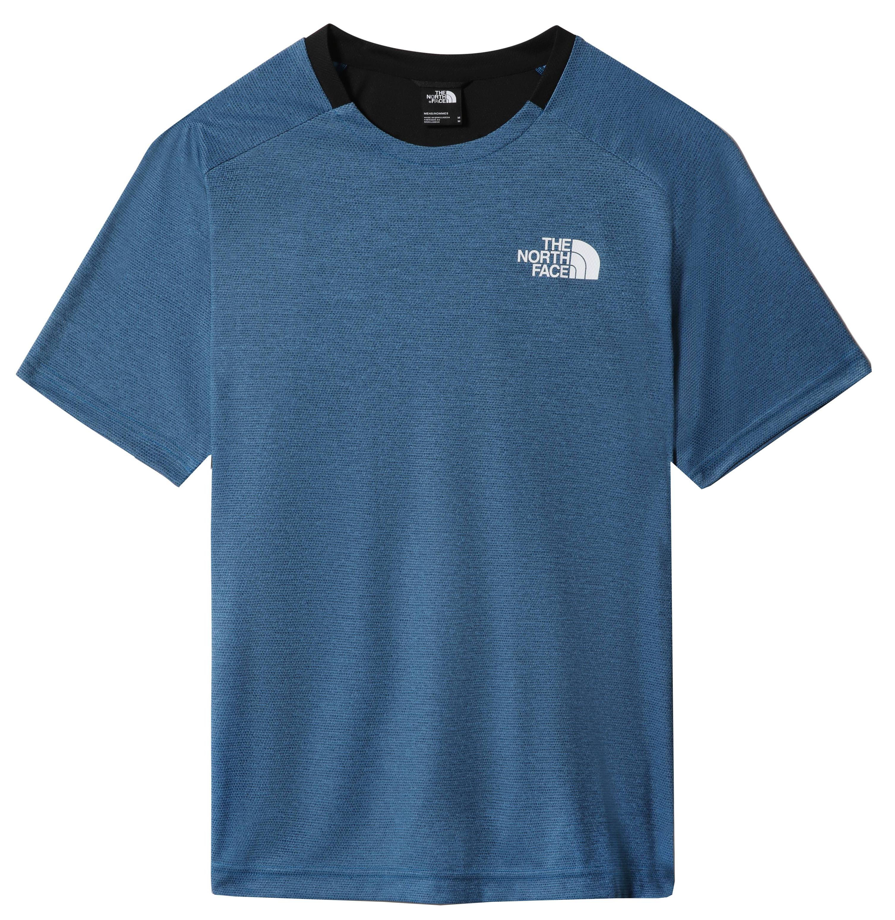 The North Face Ma Tee Banff Blue Dark Heather Black