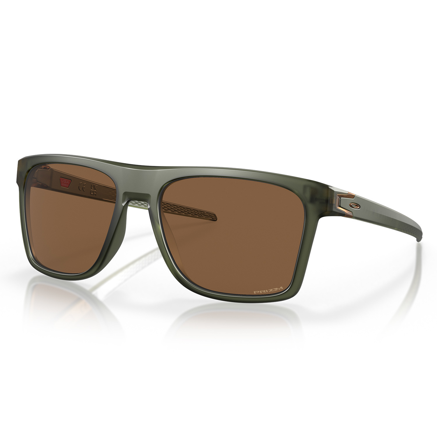 Очки солнцезащитные Oakley Leffingwell Matte Olive Ink/Prizm Bronze