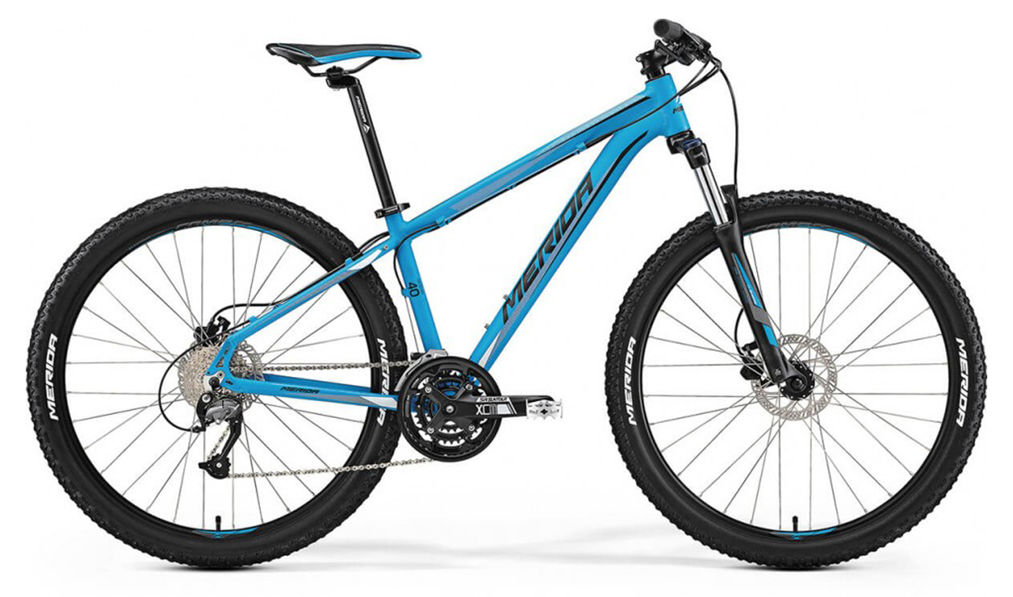 Merida Big.Seven 40D 2017 Matt Blue Black White 34720