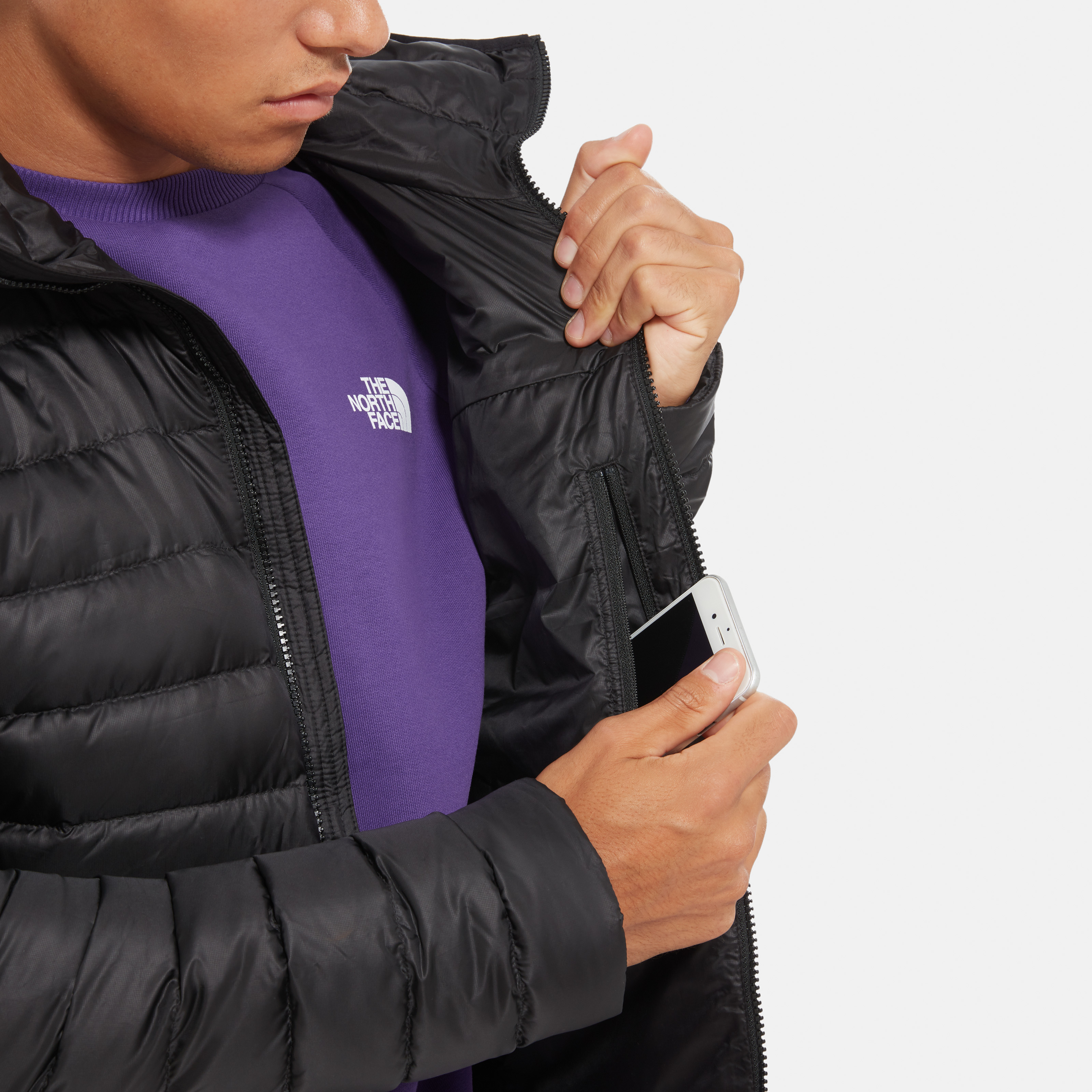 The north face sale trevail jacket black