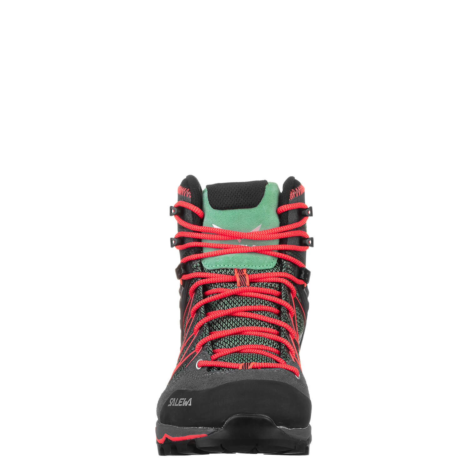 Треккинговые ботинки Salewa Ws Mtn Trainer Lite Mid Gtx Feld Green/Fluo Coral