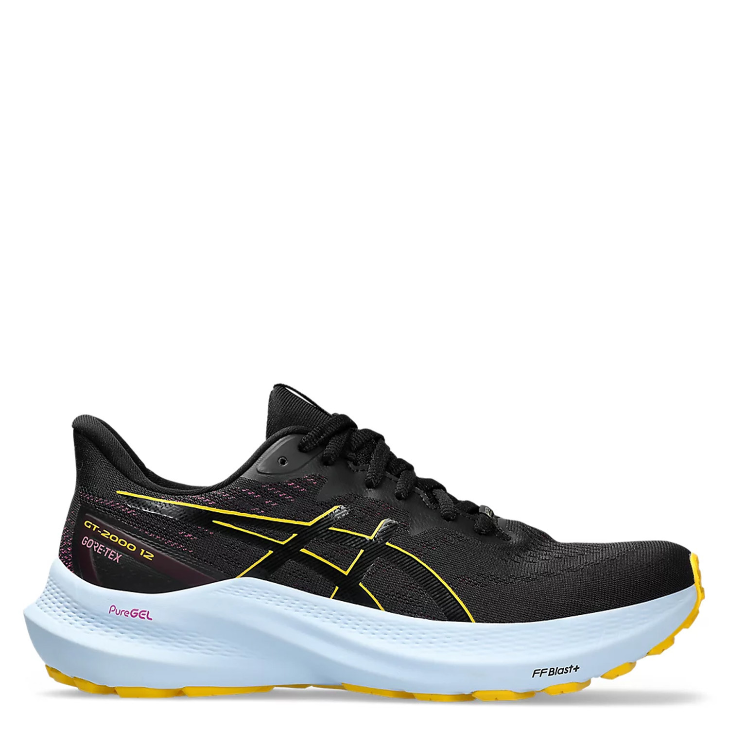 Кроссовки Asics GT-2000 12 GTX Black/Saffron