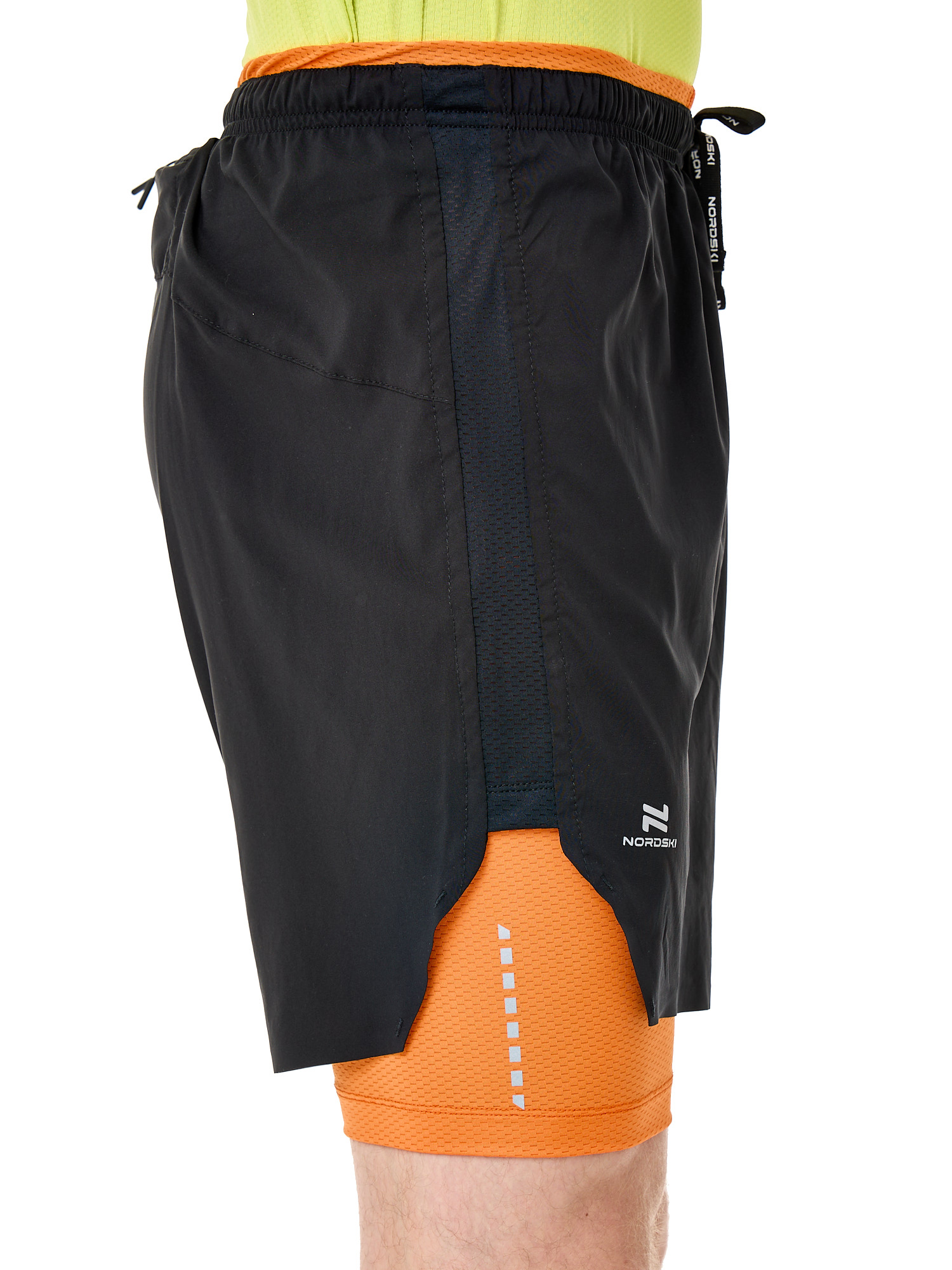 Шорты-тайтсы Nordski Pro Energy Black/Orange