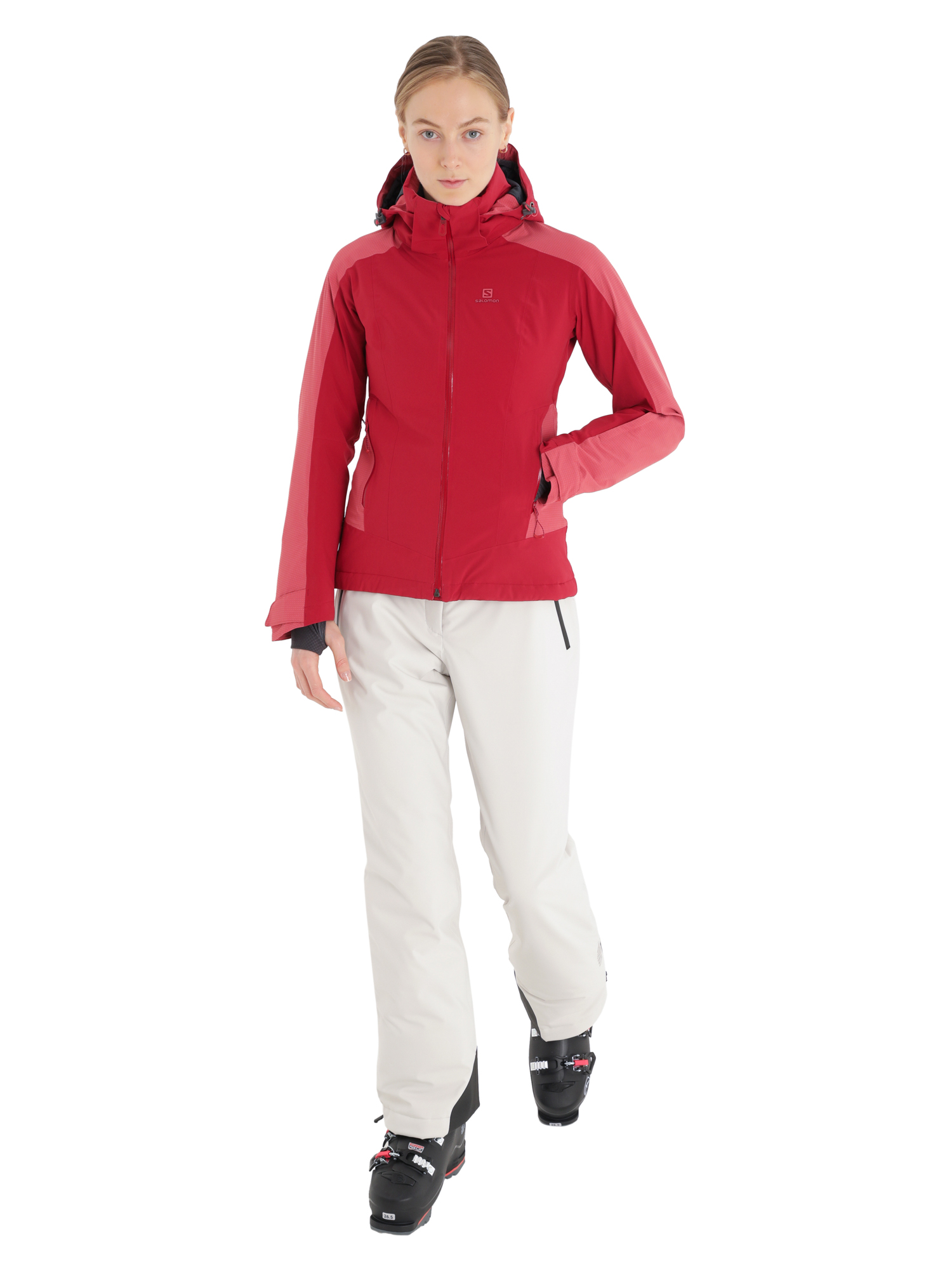 SALOMON Brilliant Jkt W Rio Red Garnet Ro