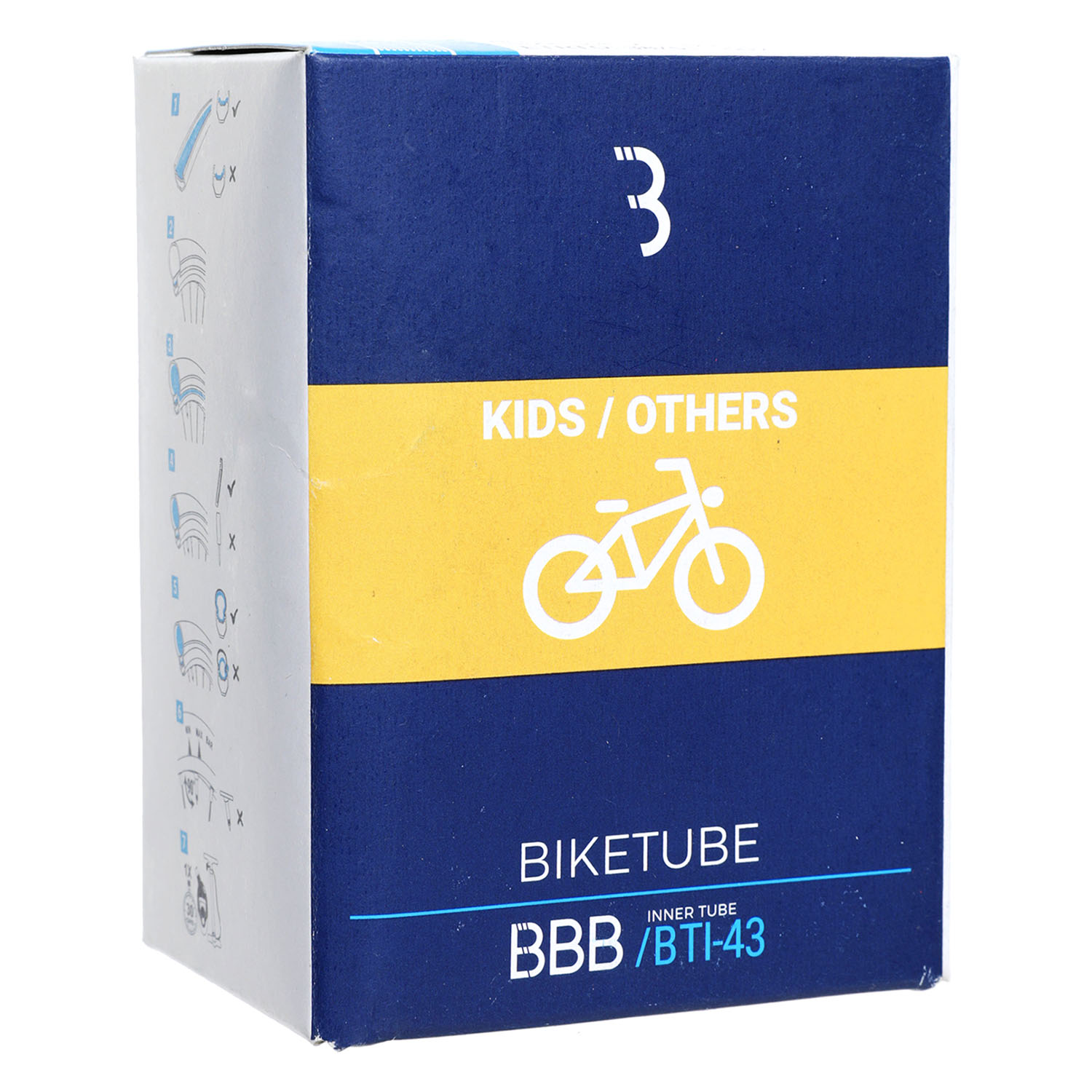 Велокамера BBB BikeTube 24x1,5/2,00 AV 40mm Black