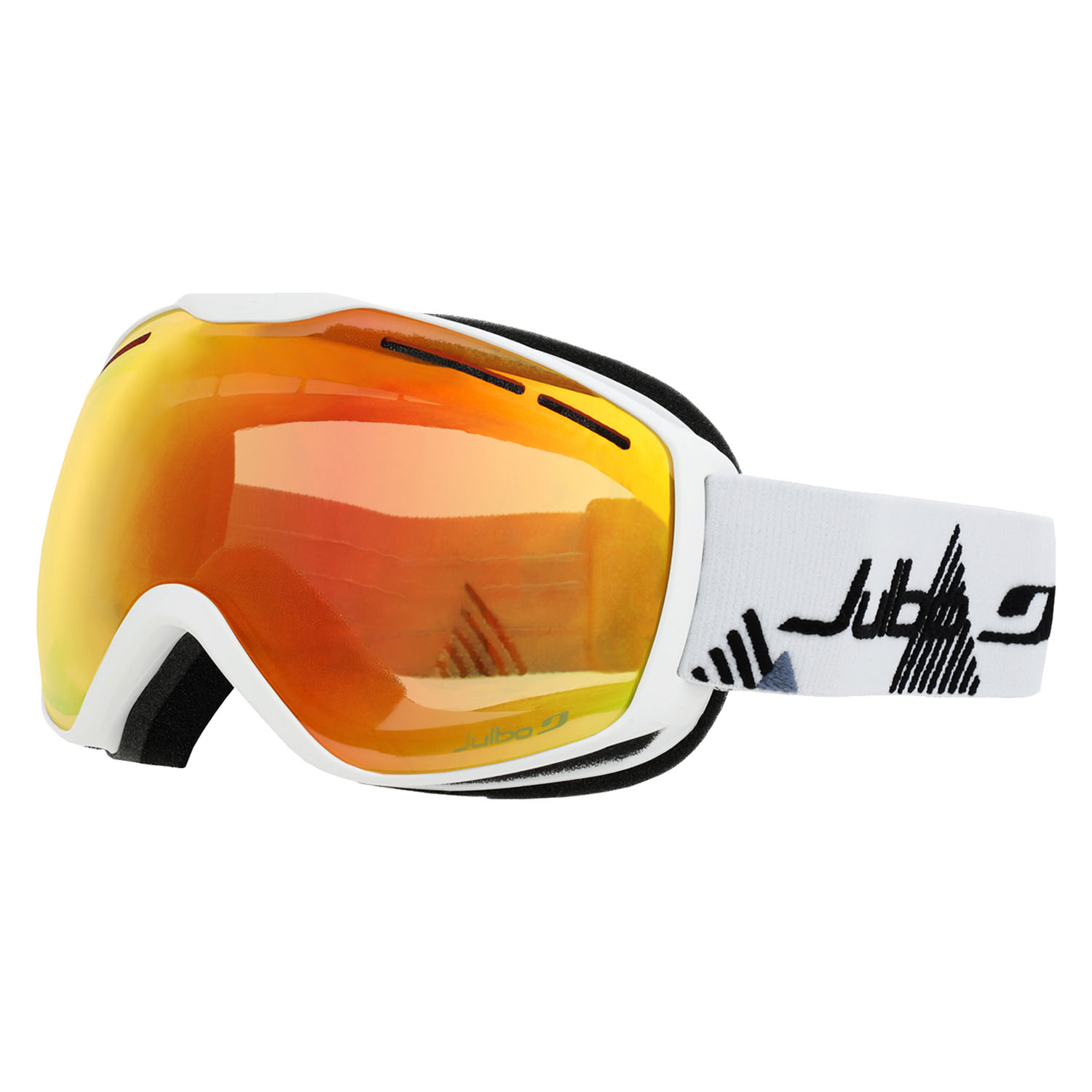 Маска горнолыжная Julbo Fusion White/Reactiv 1-3 High Contrast Flash Red