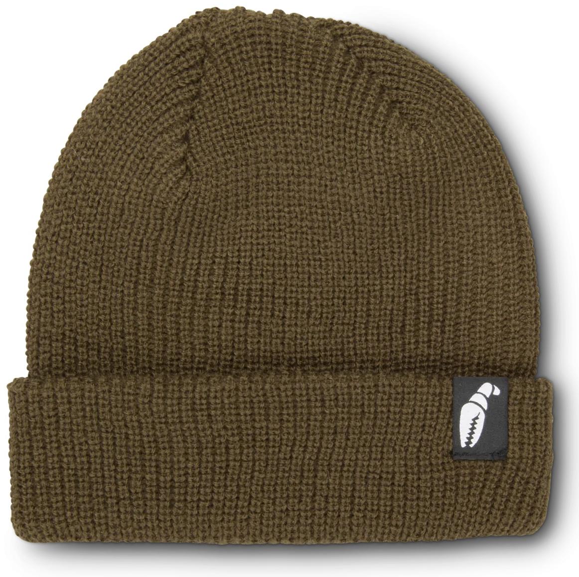 Шапка CRABGRAB Claw Label Beanie Brown