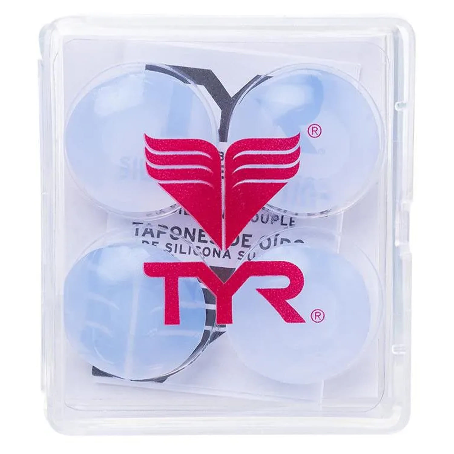 Беруши для плавания TYR Soft Silicone Ear Plugs Белый