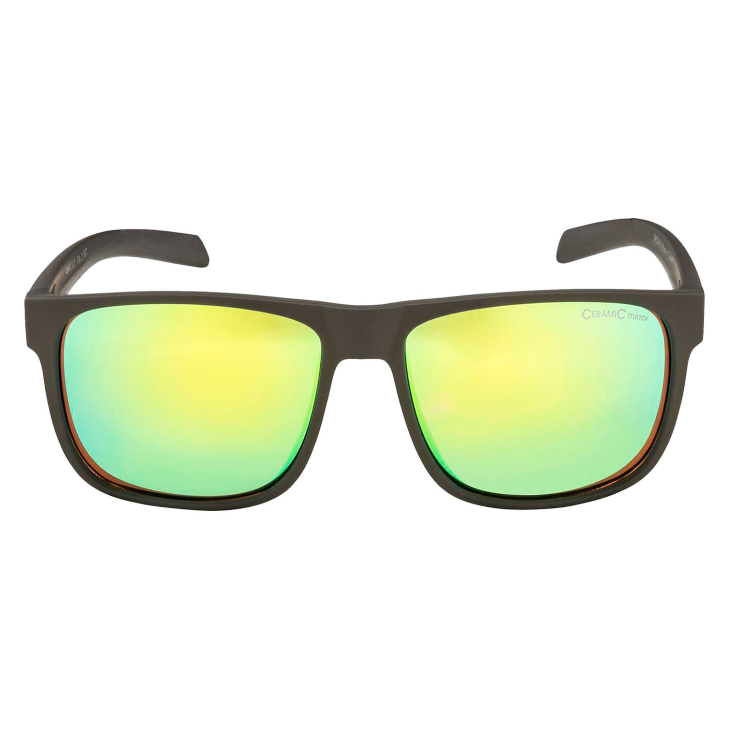 Очки солнцезащитные ALPINA Nacan III Coffee-Grey Matt/Neon Yellow Mirror Cat. 3